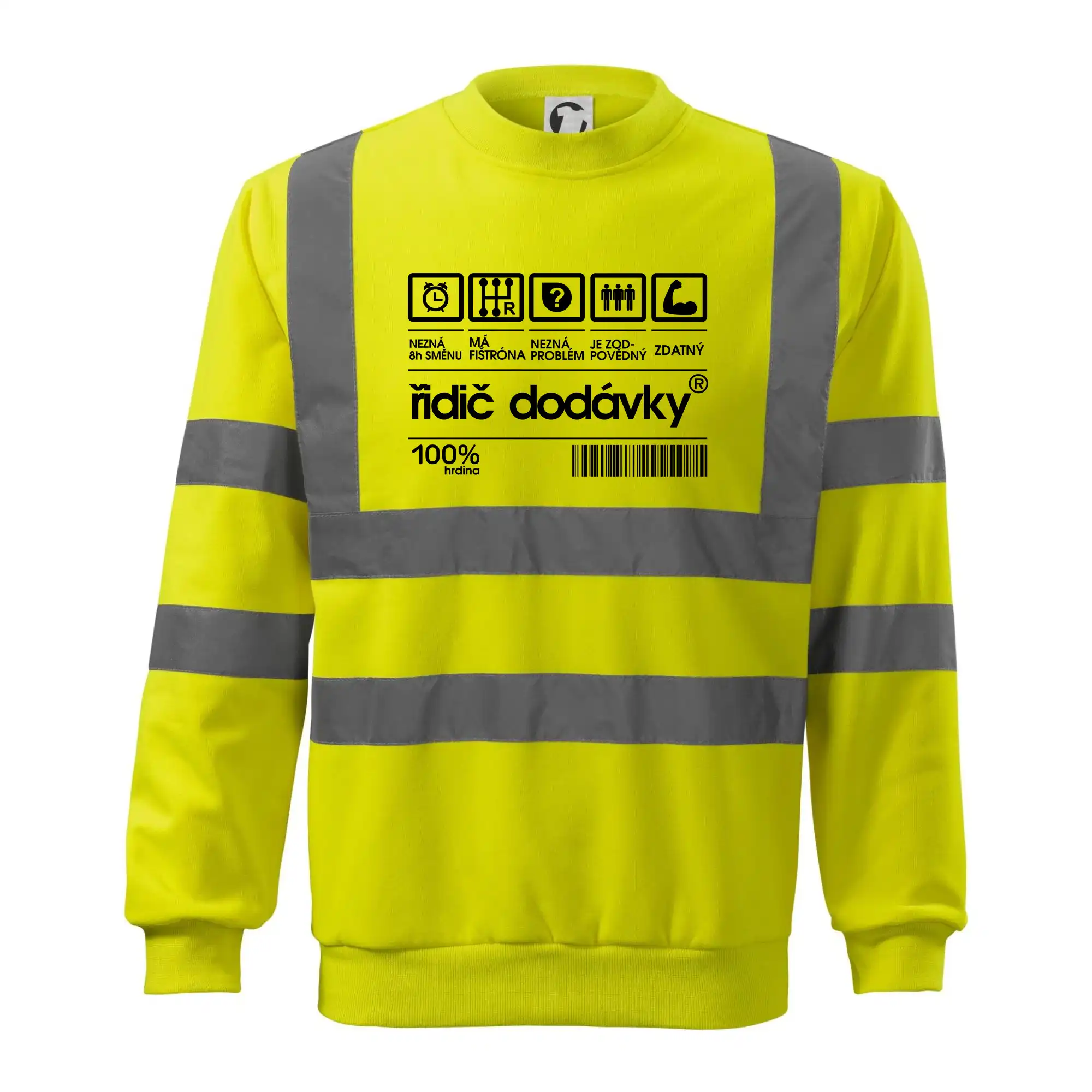 Čárový kód - řidič dodávky