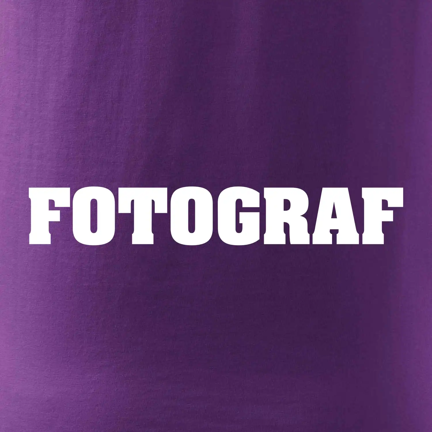 Novinář nápis - Fotograf