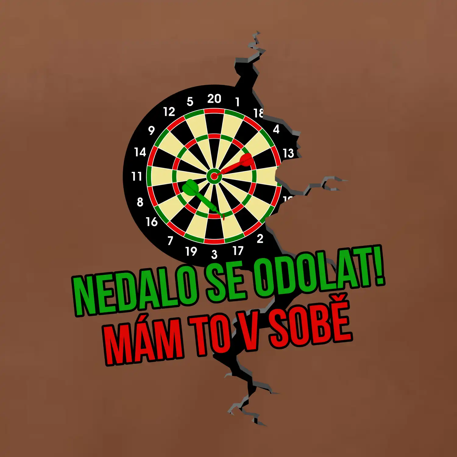 Nedalo se odolat, mám to v sobě šipky