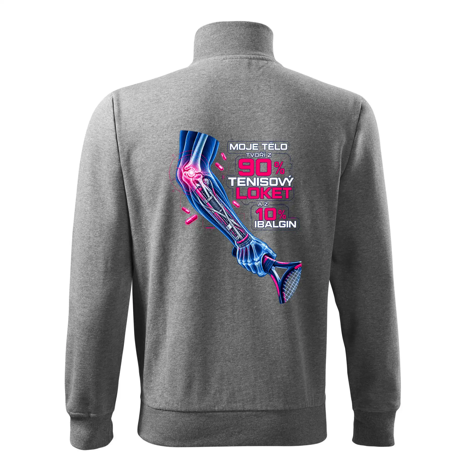 Moje tělo tvoří z 90 % tenisový loket