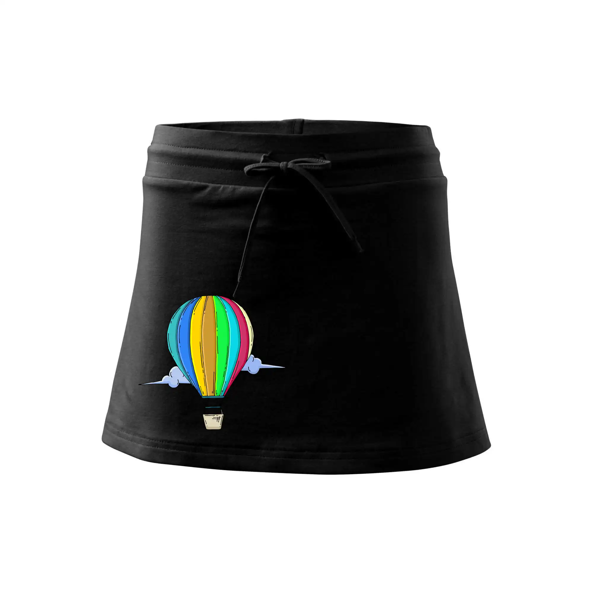 Horkovzdušný balon v oblacích