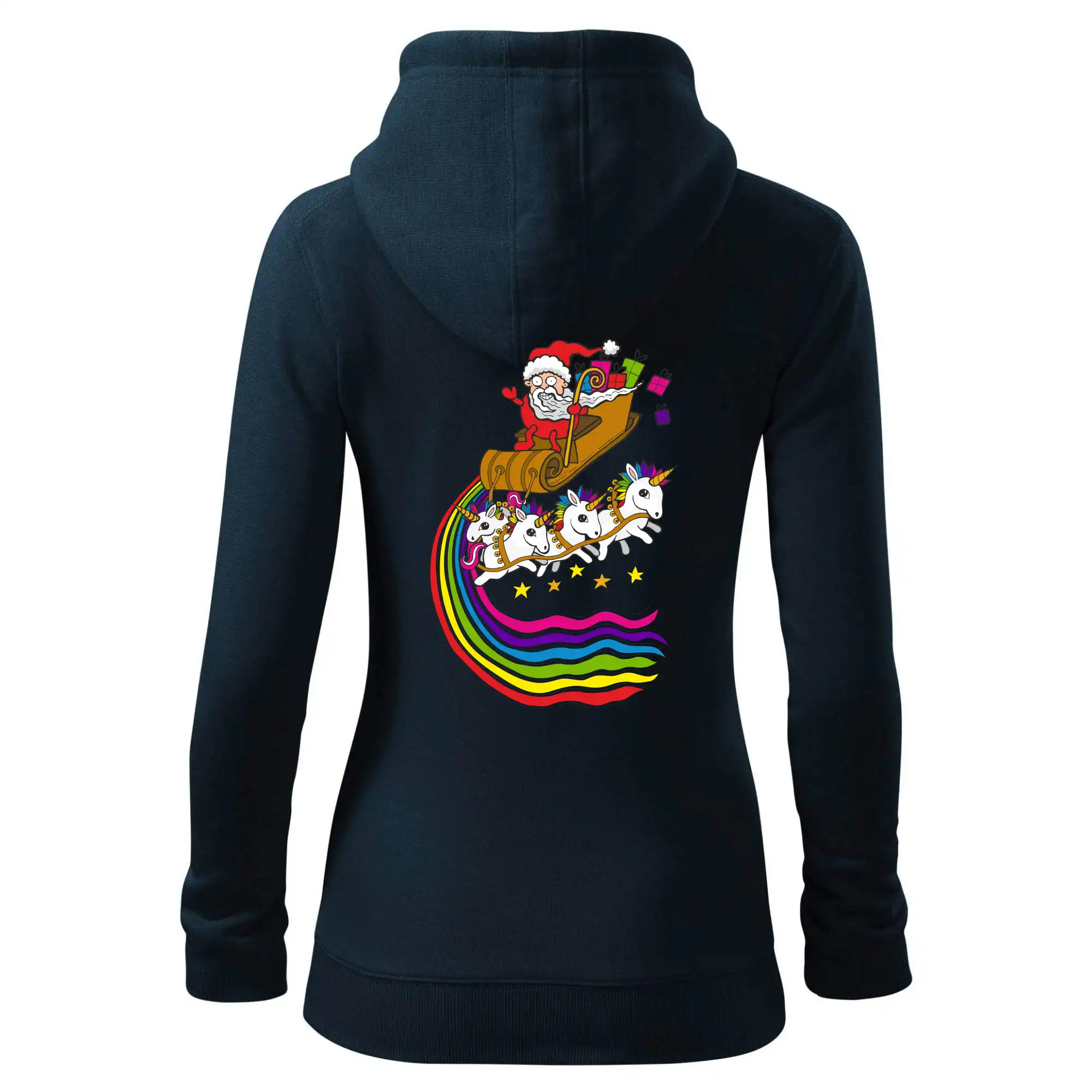 Santa a jednorožci (Pecka design)