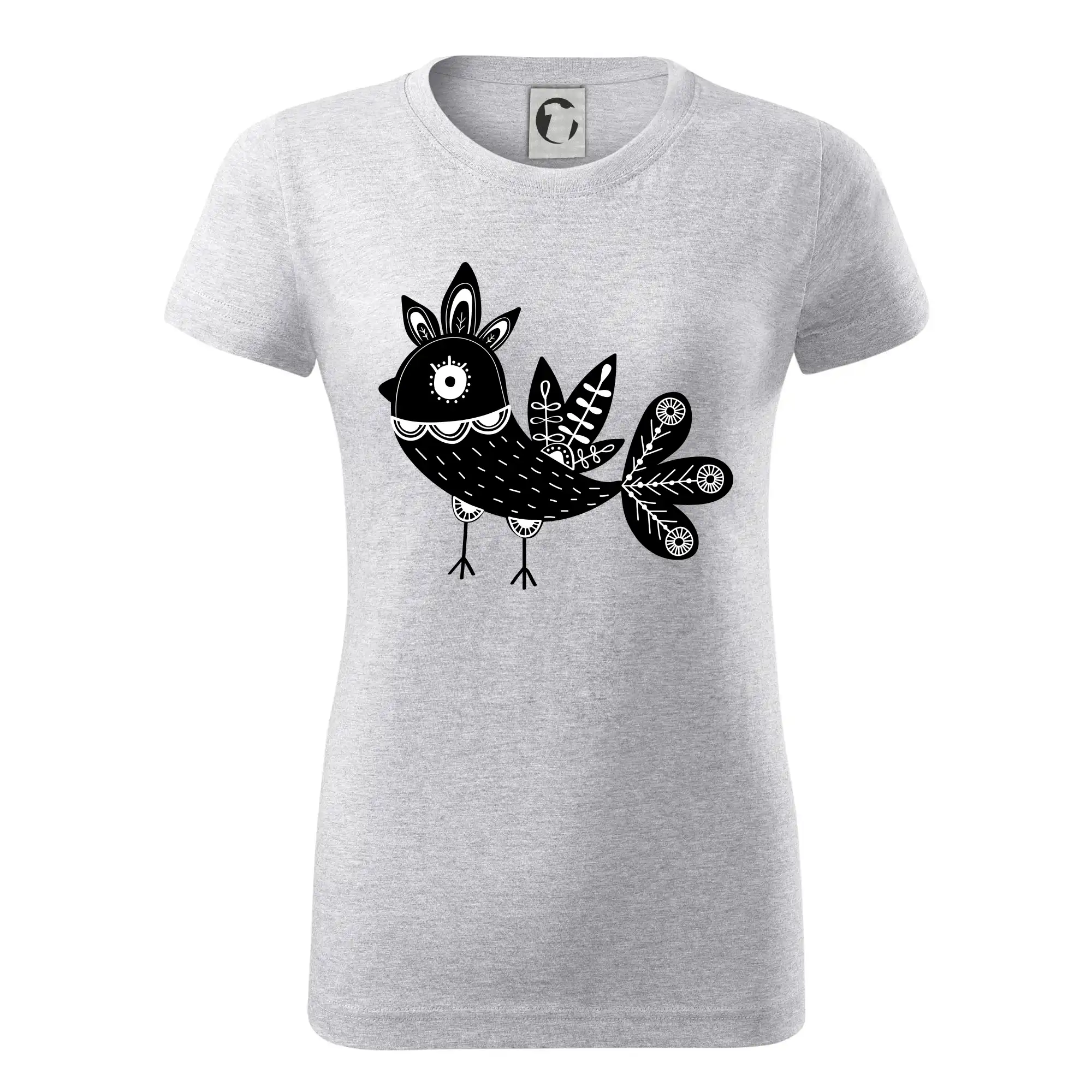 Ptáček černobílý folklór