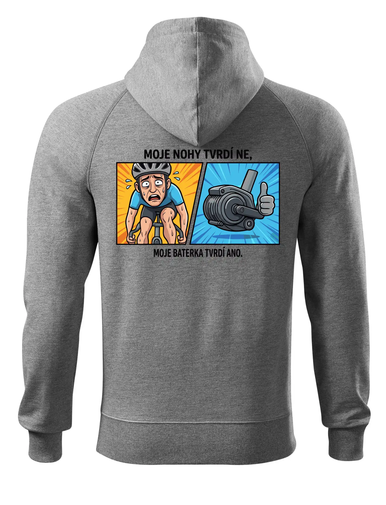 Moje nohy tvrdí NE, moje baterka tvrdí ANO