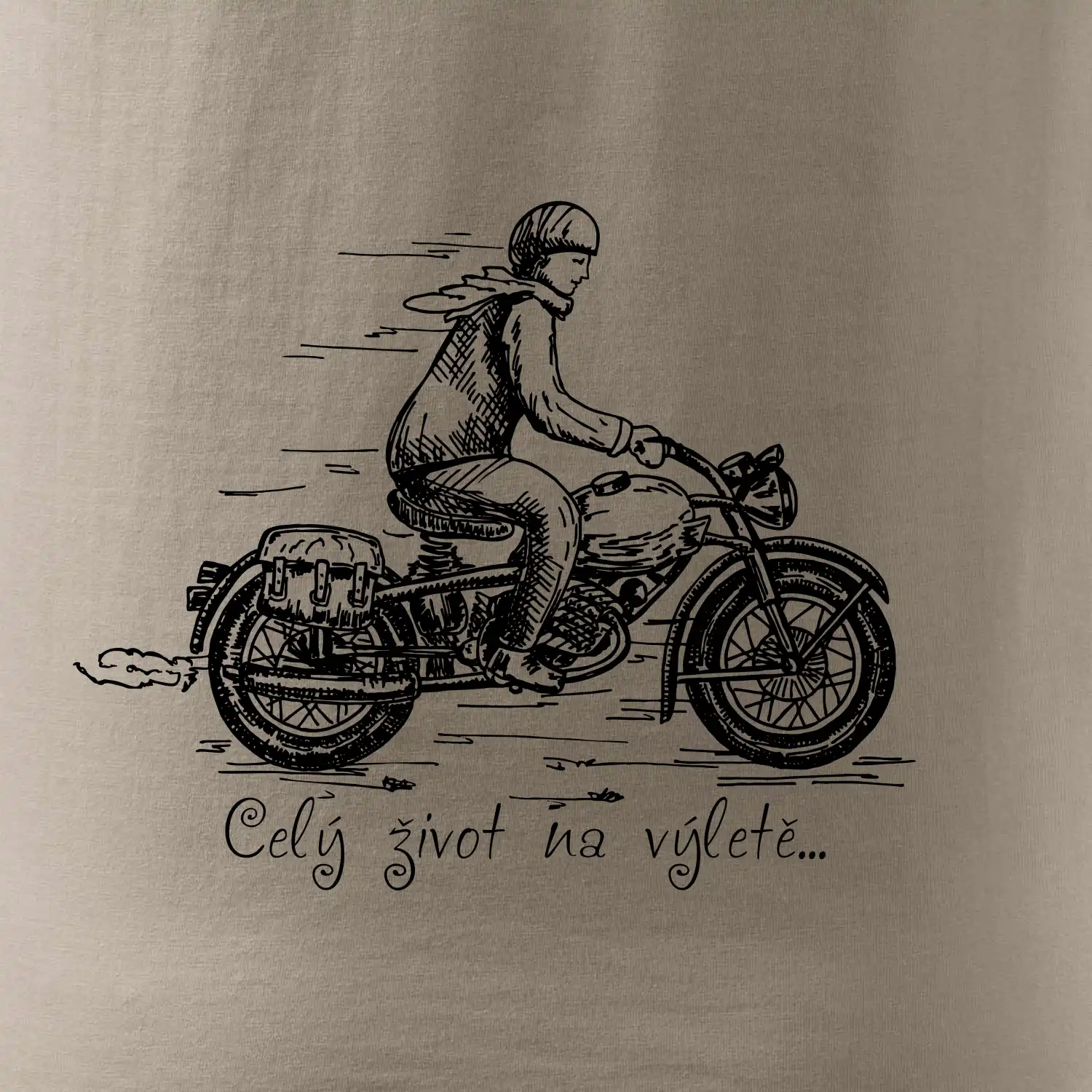 Celý život na výletě - motorka