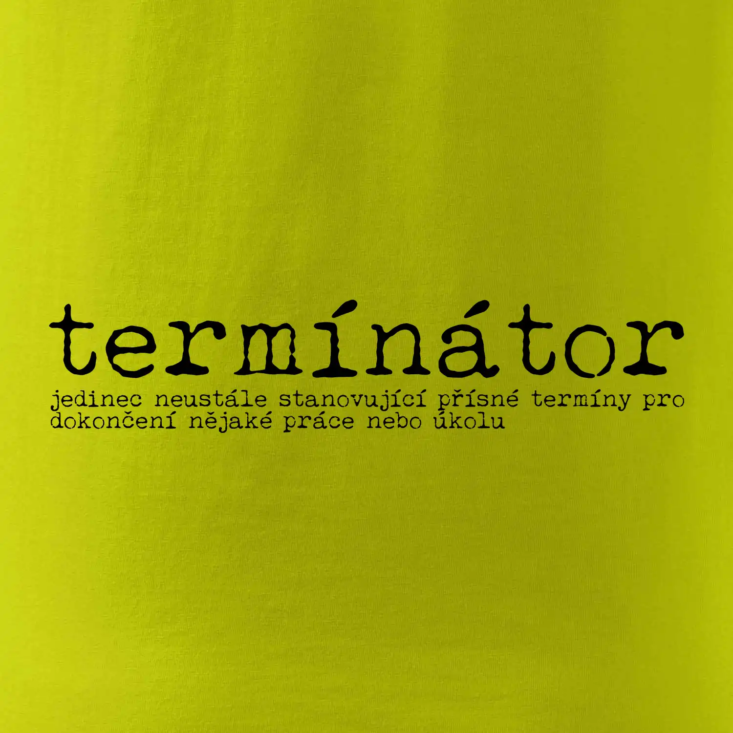 Čeština 2.0 - termínátor