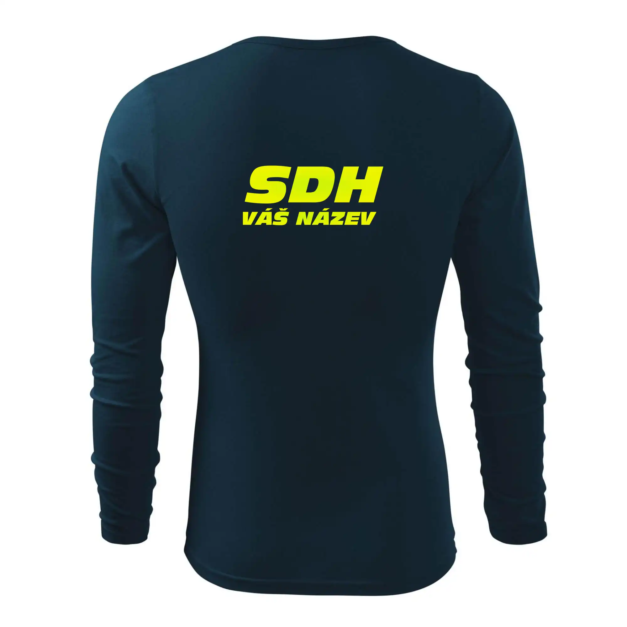Hasičský sport SDH + váš název FLUO