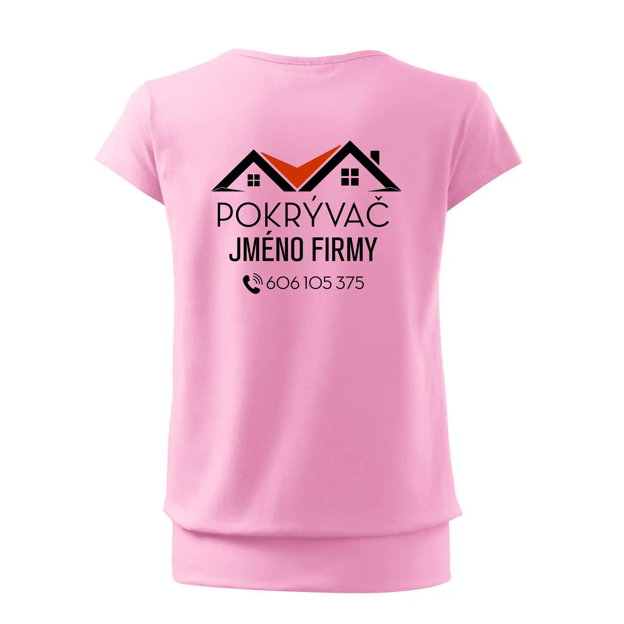 Tričko pro pokrývače - Dvě střechy