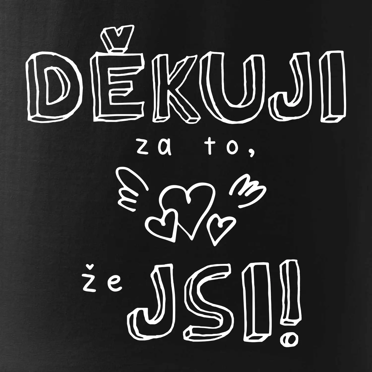 Děkuji za to, že jsi