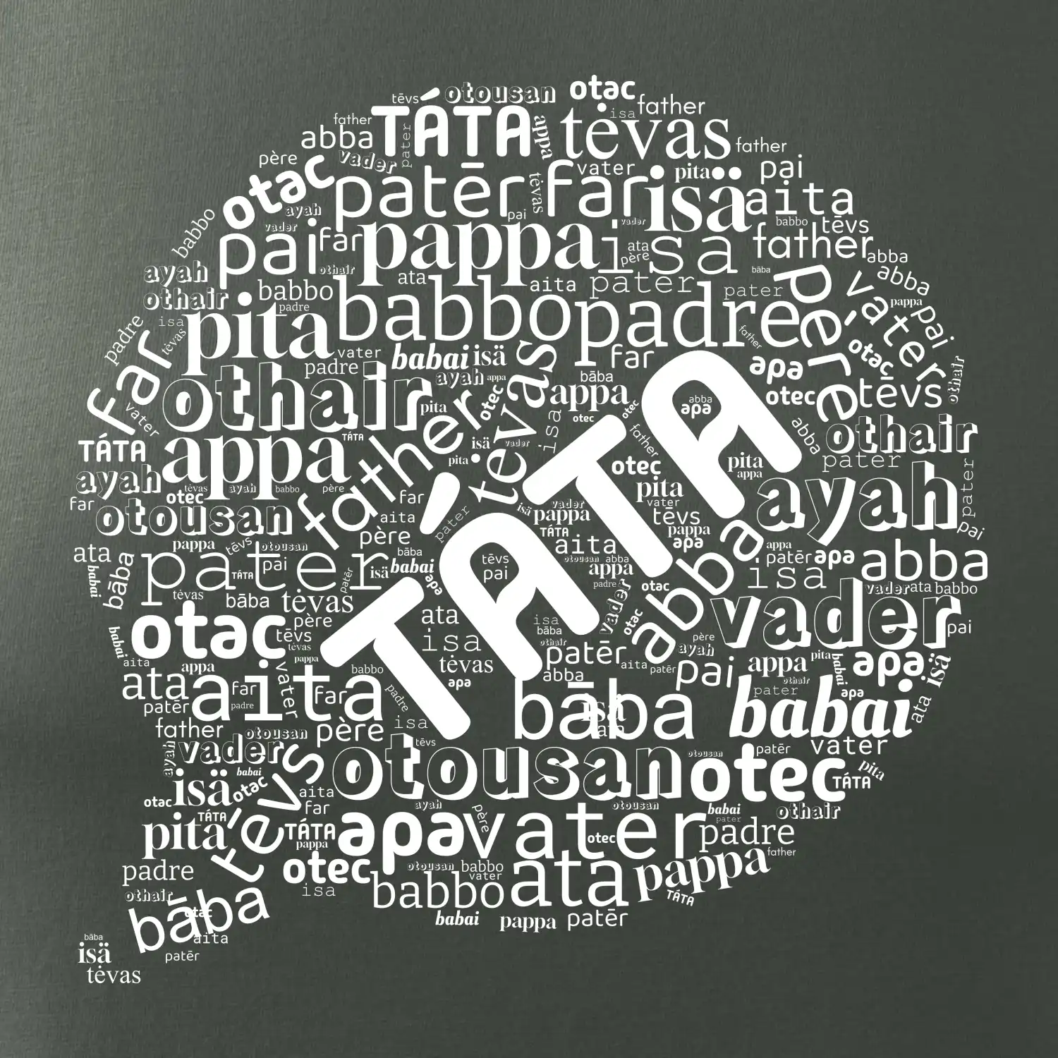 Táta tisíc slov