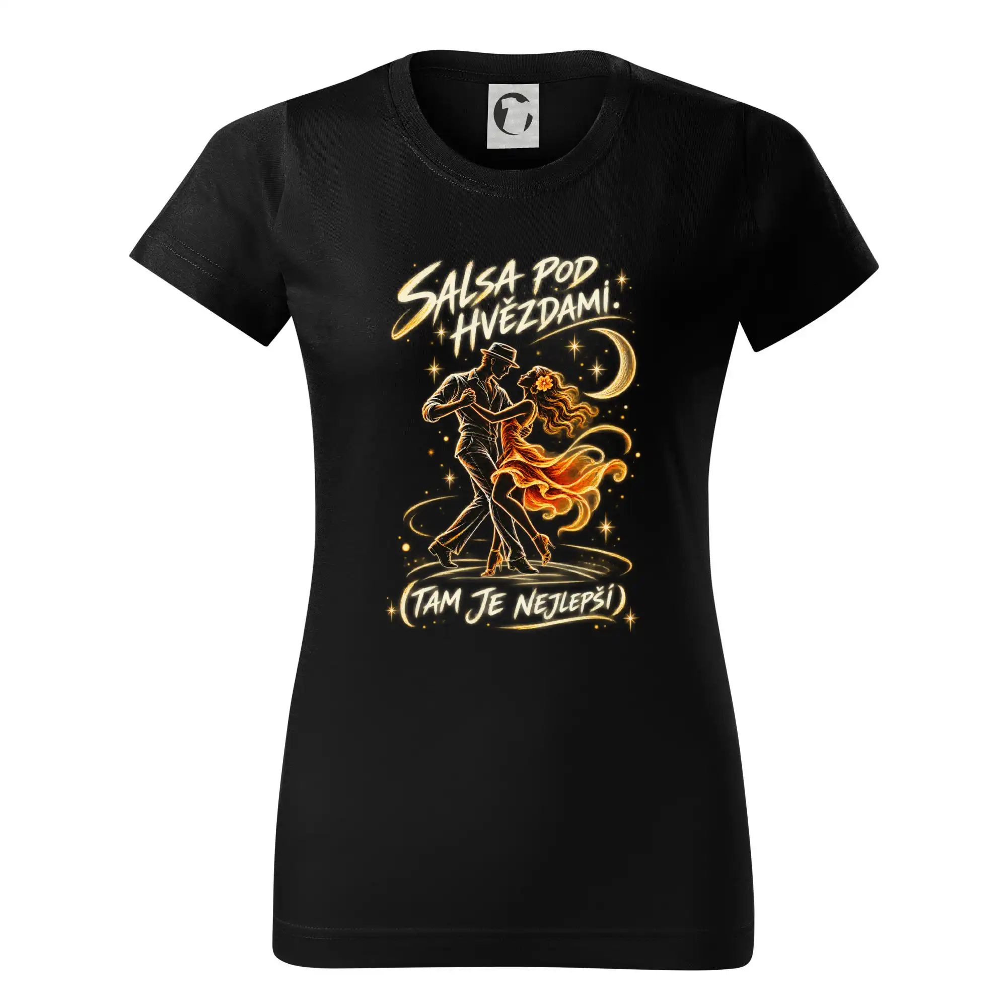 Salsa pod hvězdami taneční pár