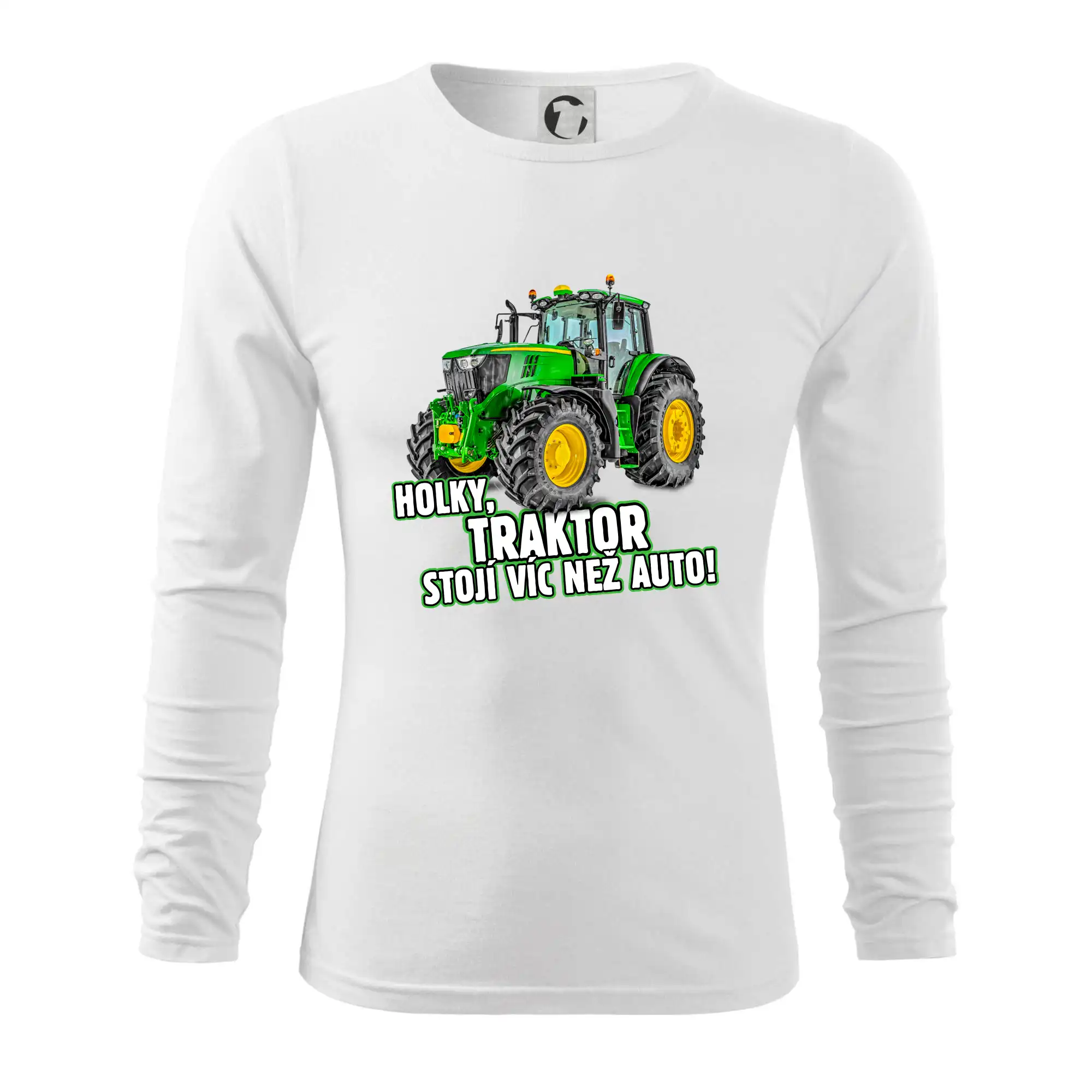 Holky, traktor stojí víc než auto
