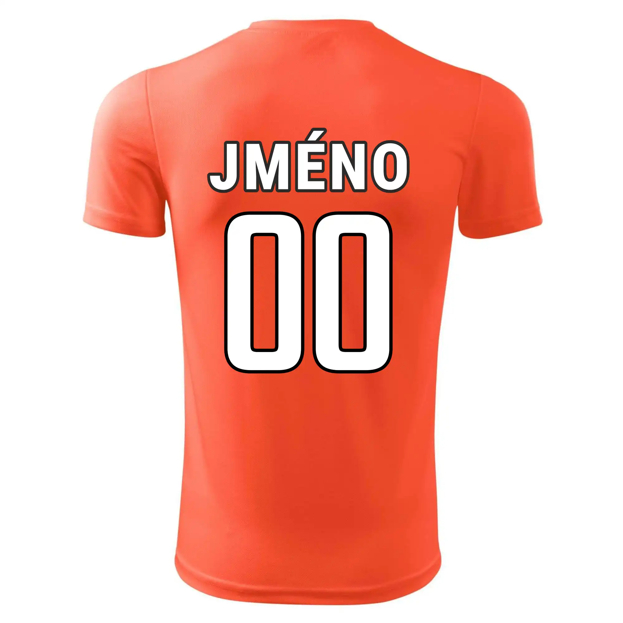 Fotbalový dres - vlastní jméno a číslo