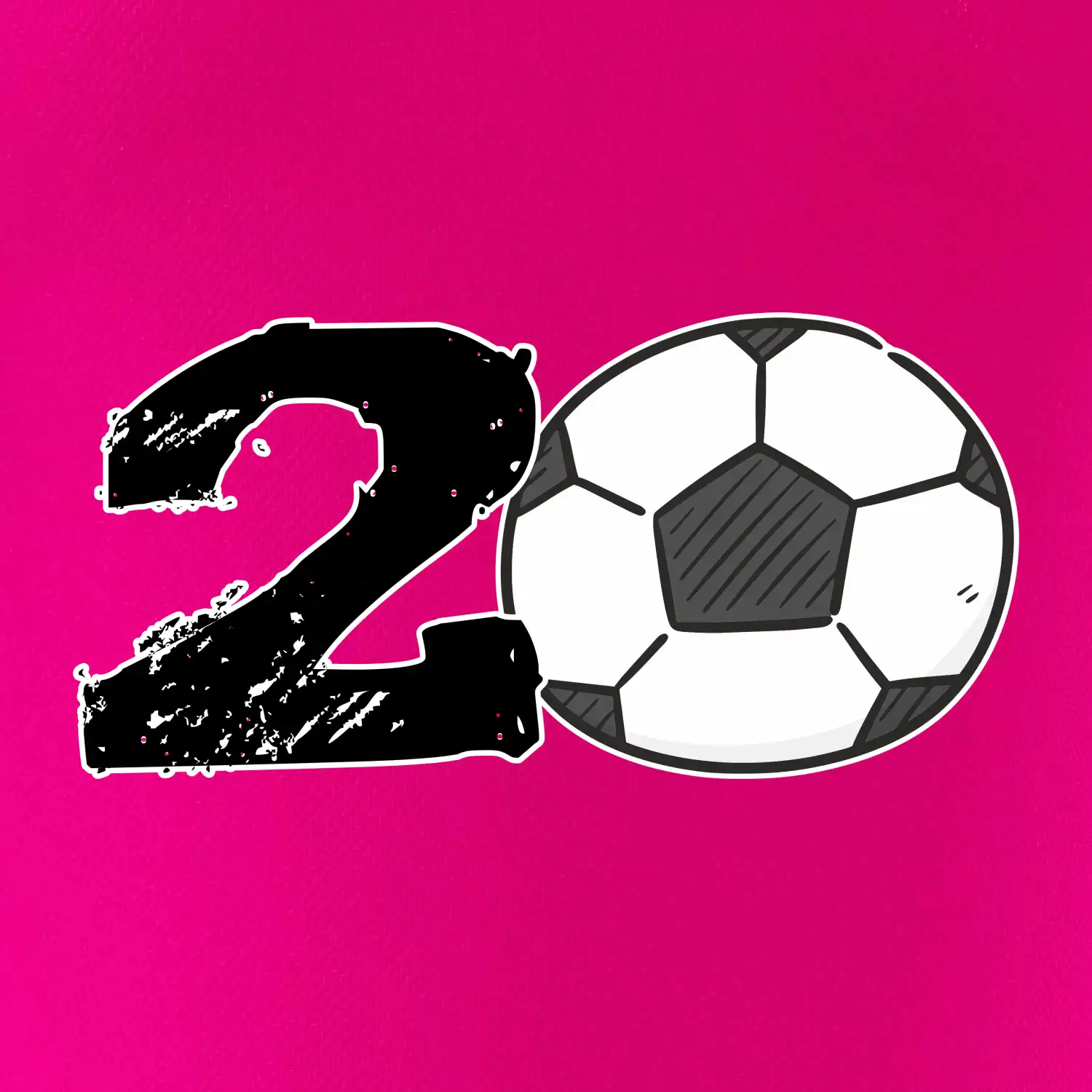 Fotbal kulaté narozeniny 20