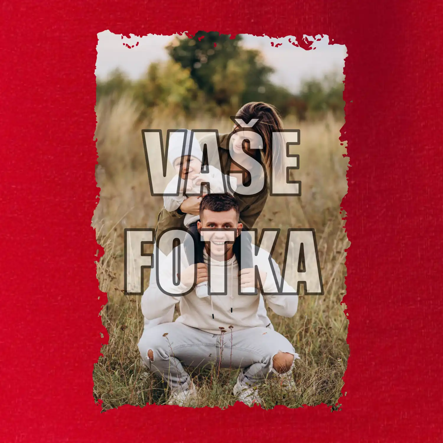 Triko s vlastní fotkou