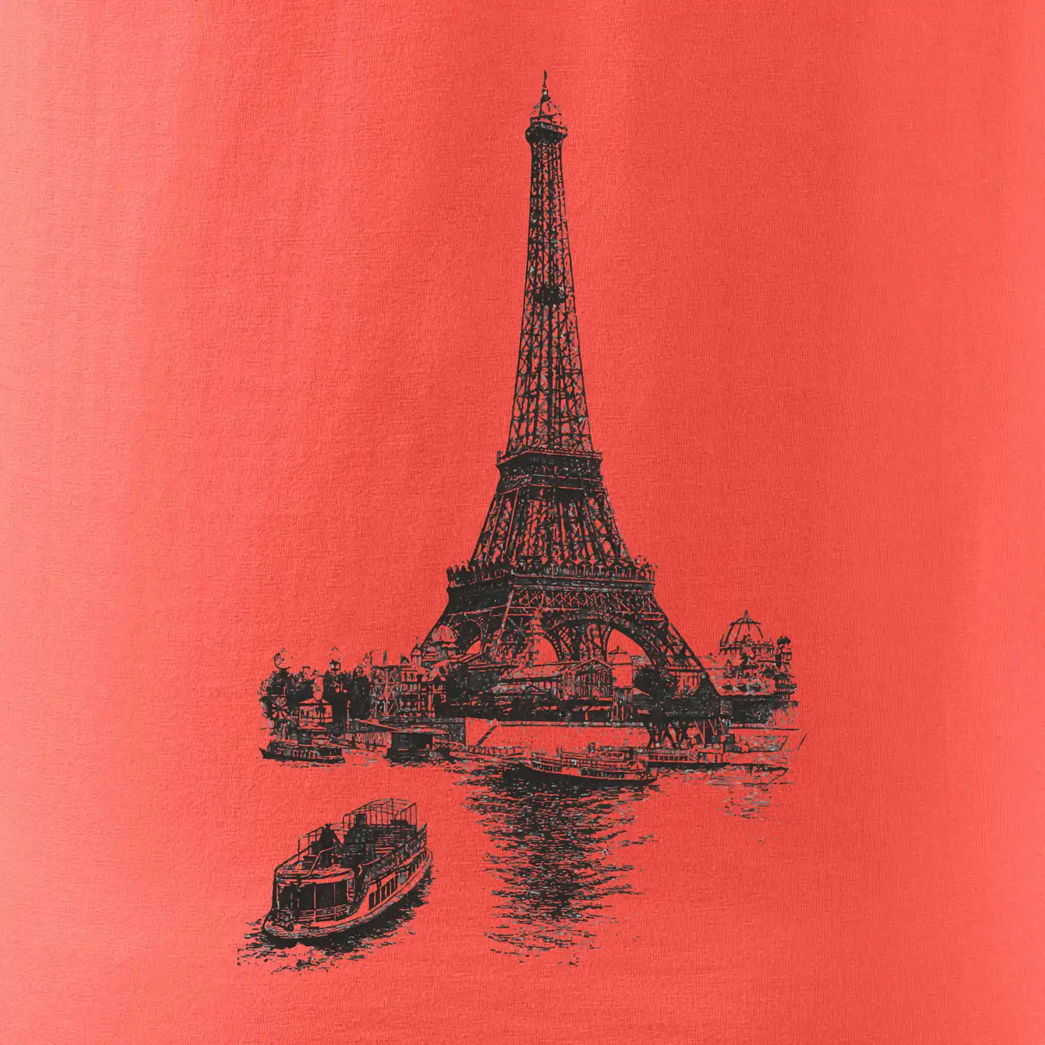 Eiffelovka s loďkou