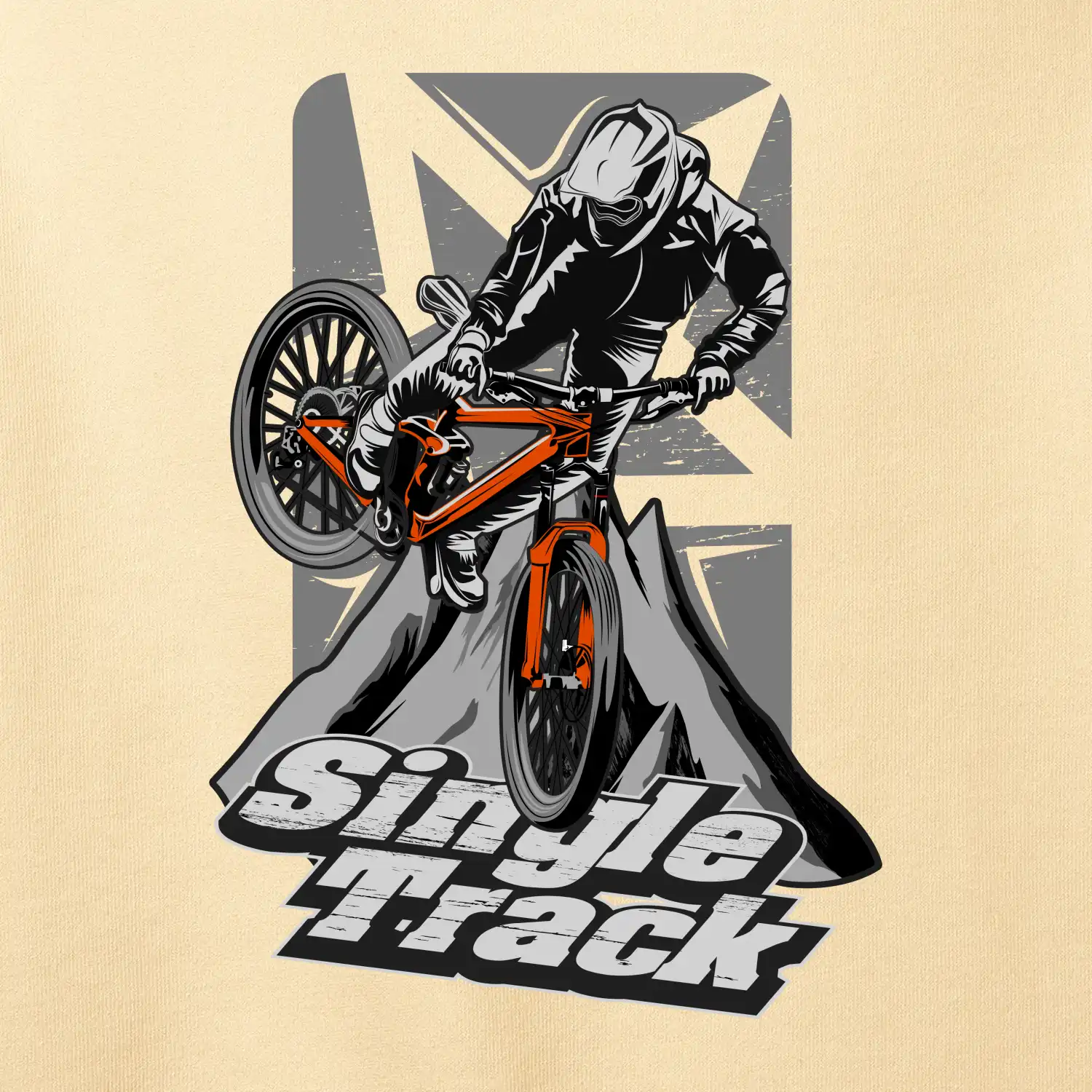 Single track trať