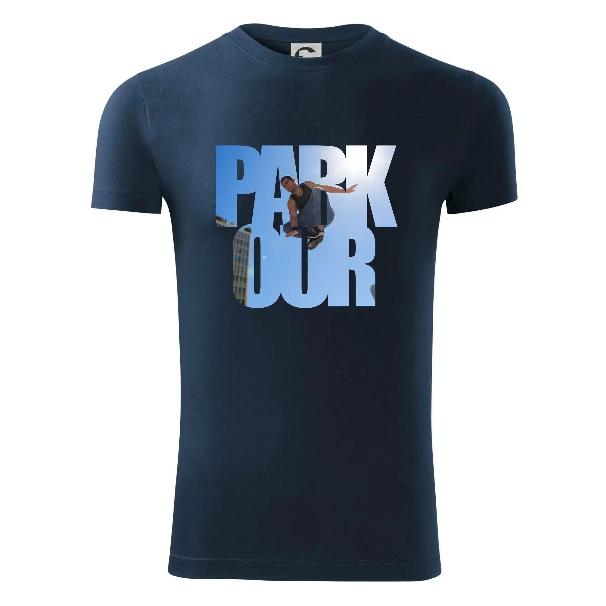 Parkour nápis nebe