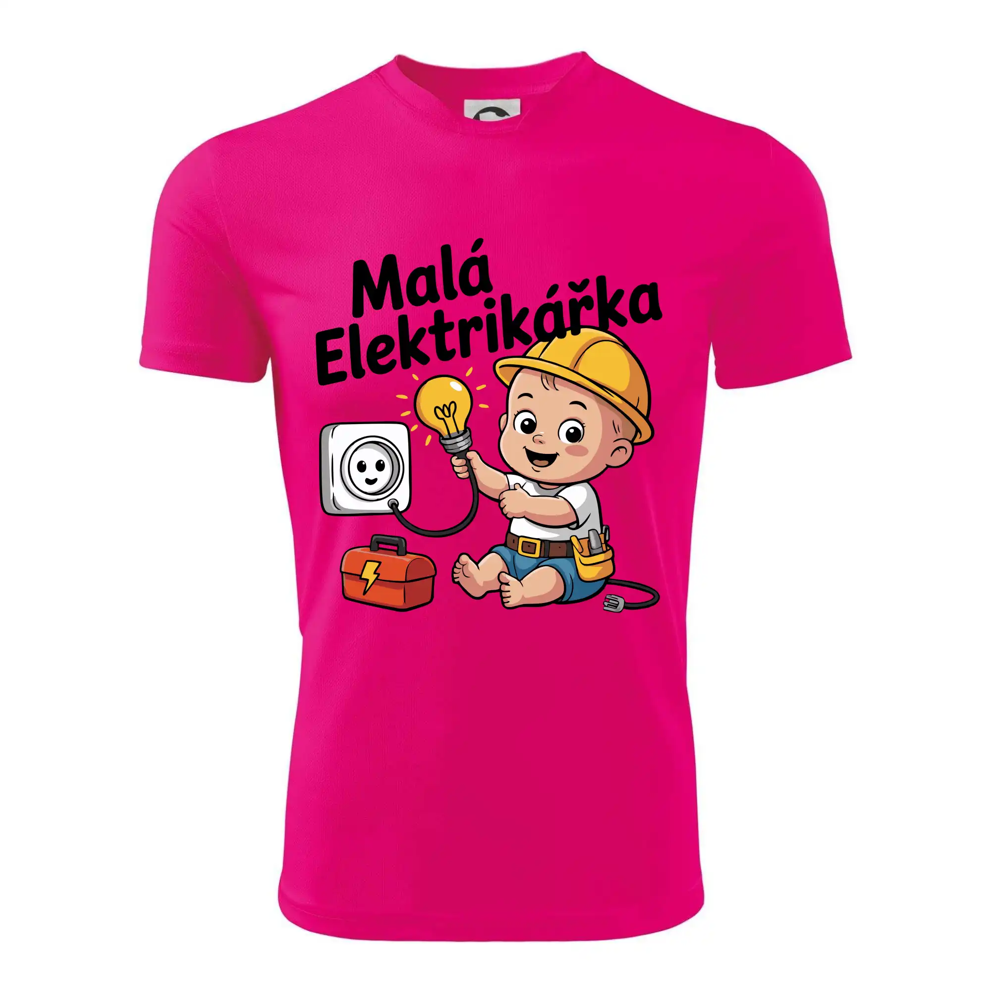 Malá elektrikářka - veselá zásuvka