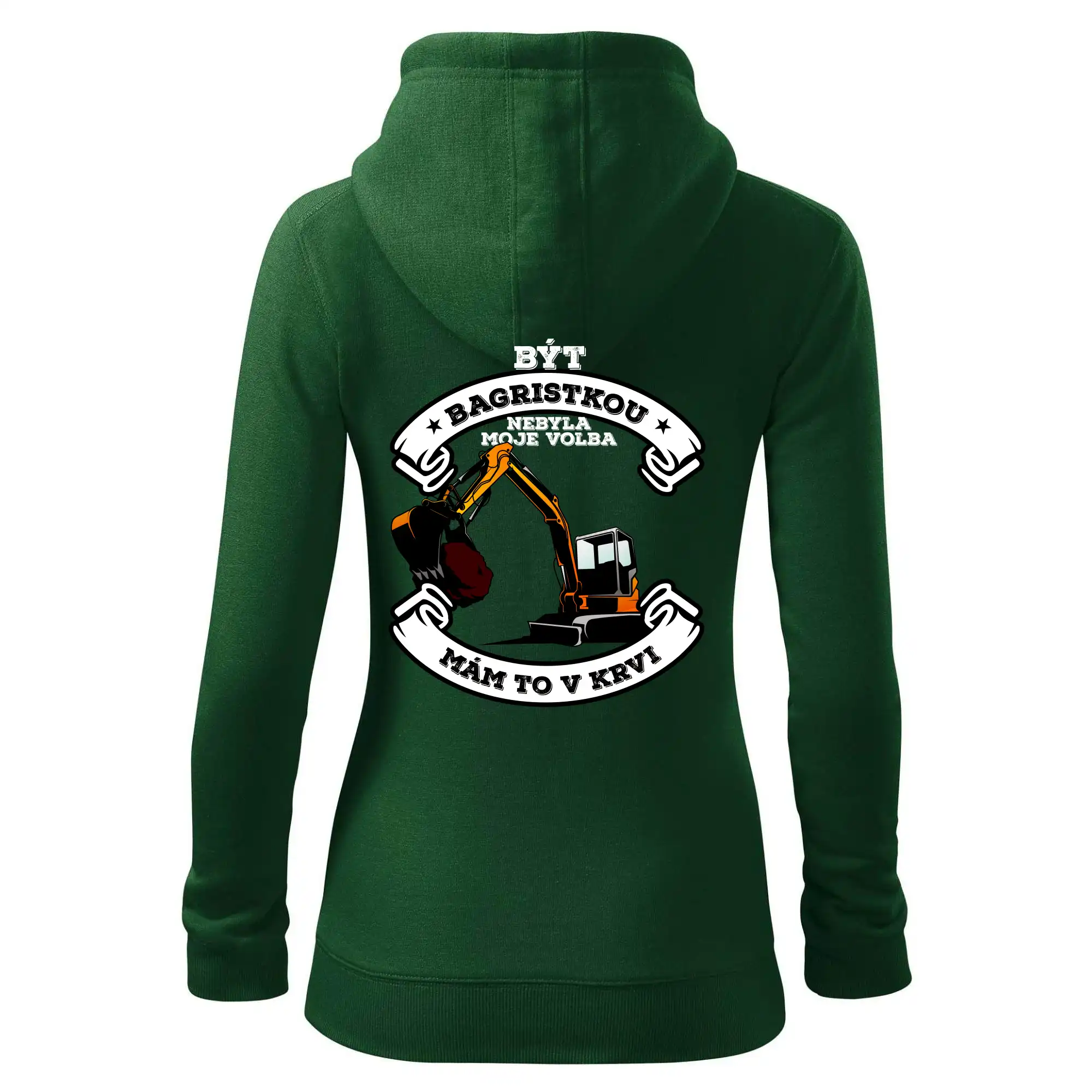 Bagr - být bagristkou nebyla moje volba