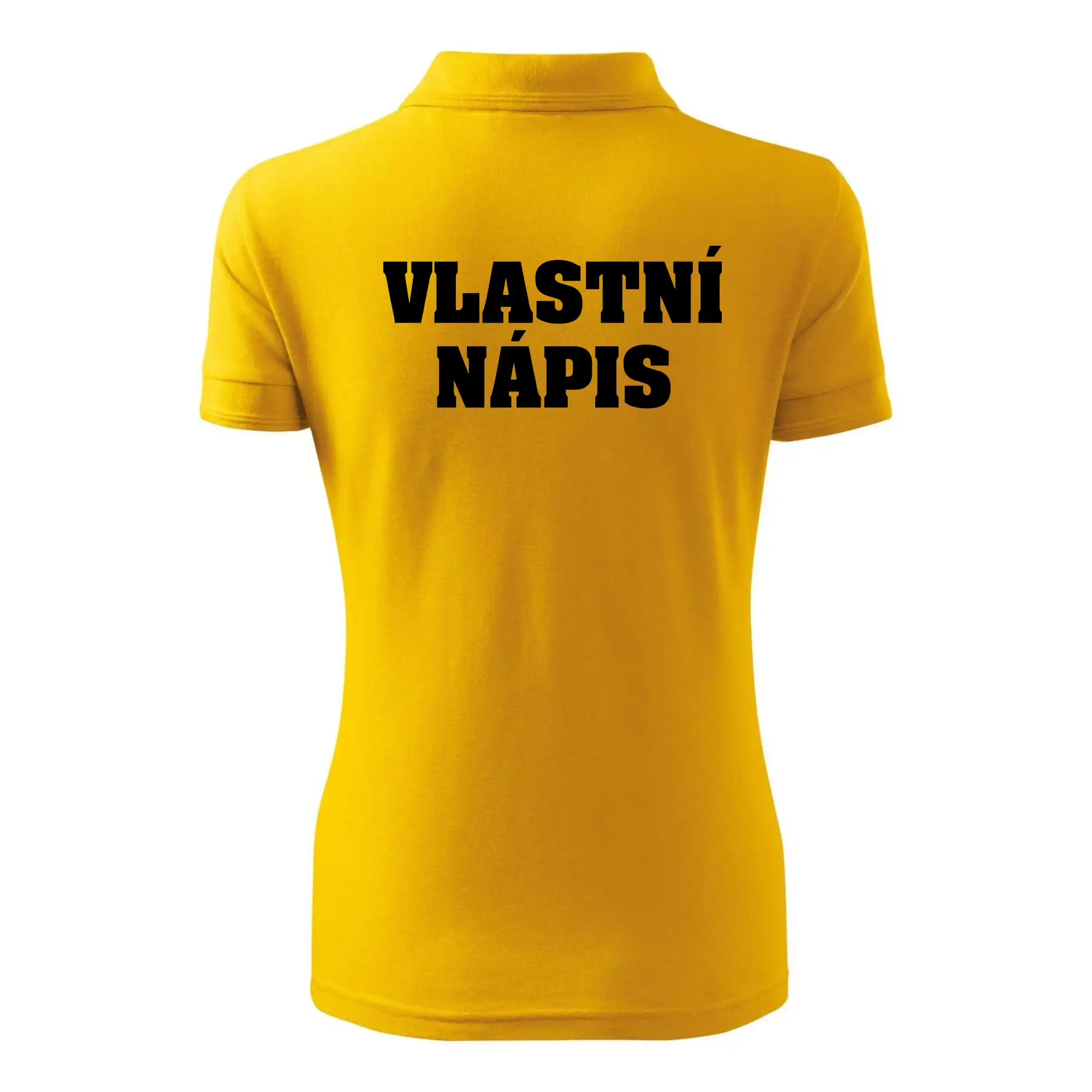 Hvězda života - vlastní nápis vpředu a vzadu