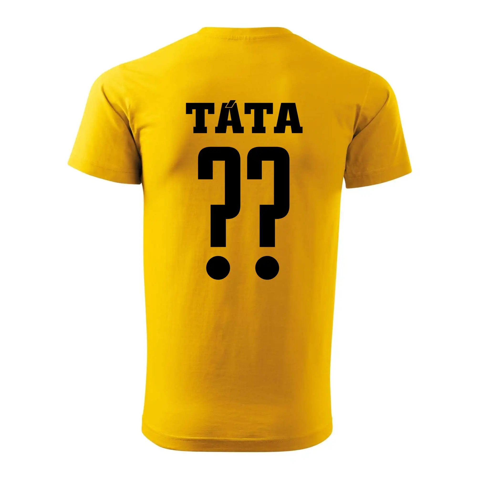 Táta - dres se jménem a číslem