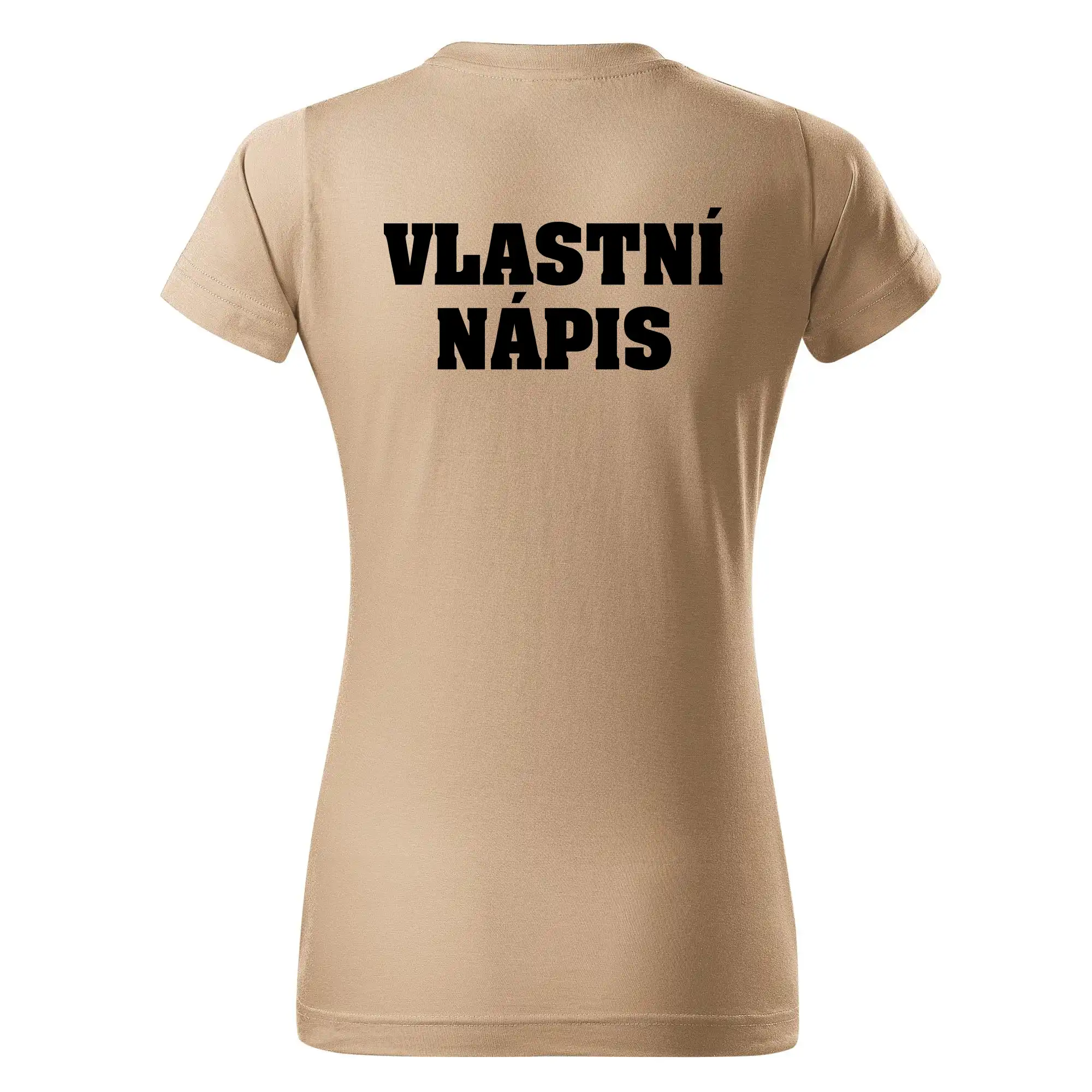 Hvězda života - vlastní nápis vpředu a vzadu