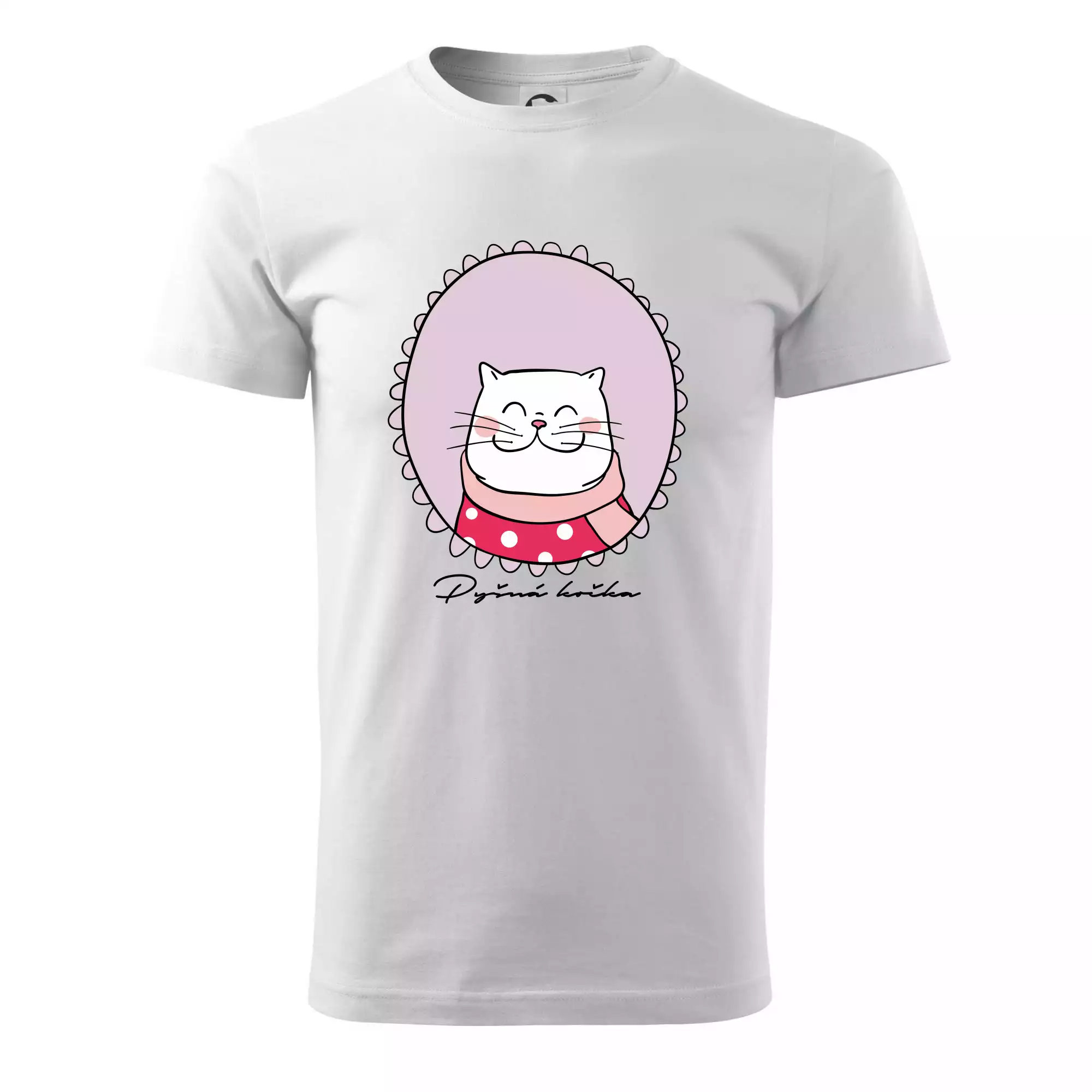 Pyšná kočka fialová