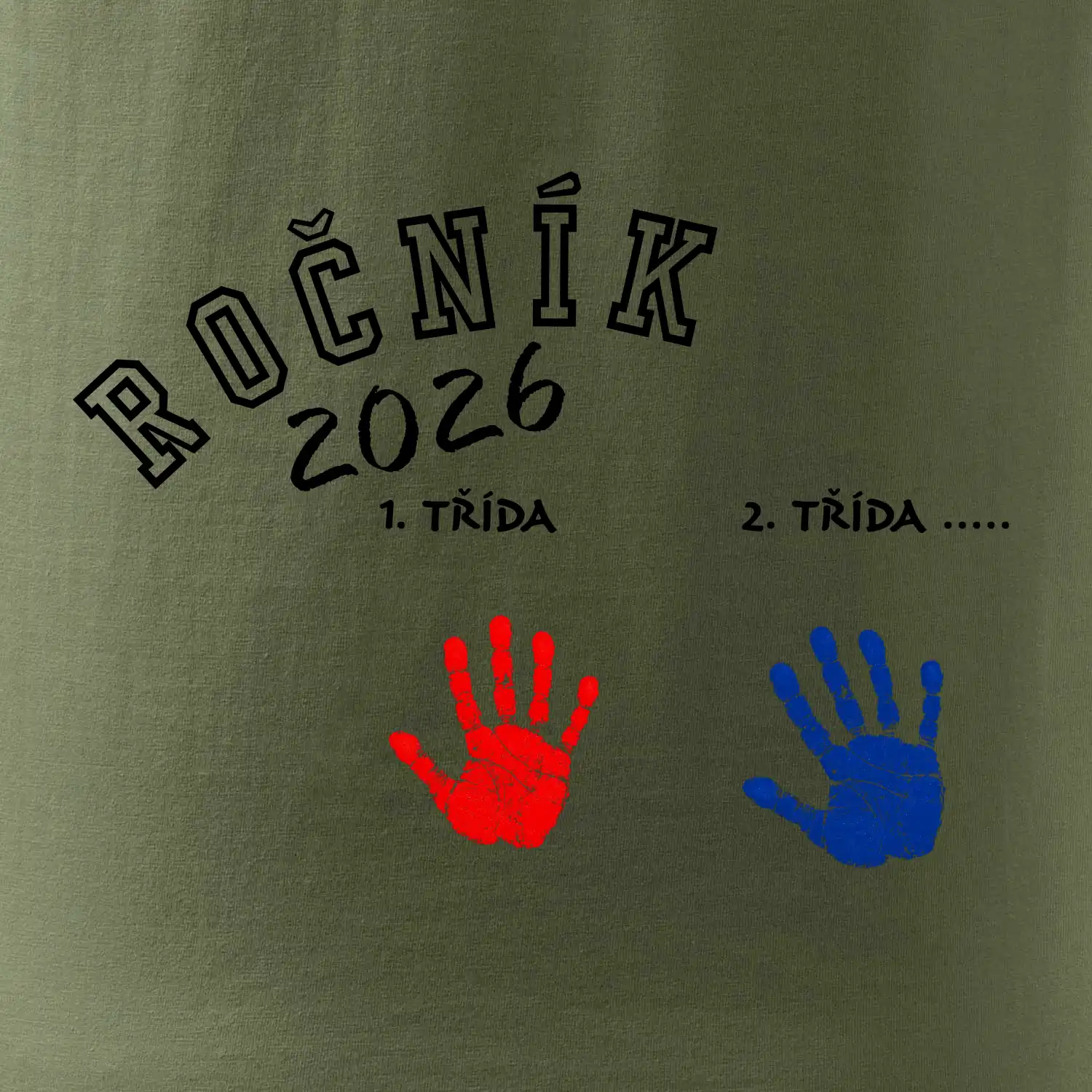 Otisky dlaní - základní škola - 9 let