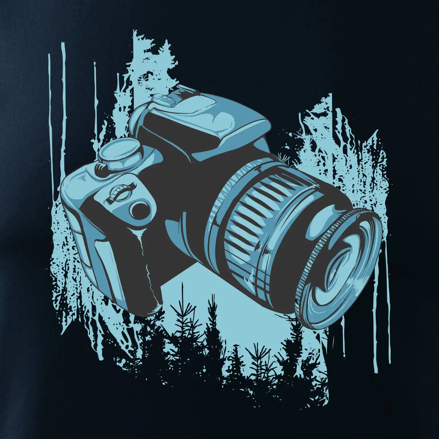 Zrcadlovka v přírodě