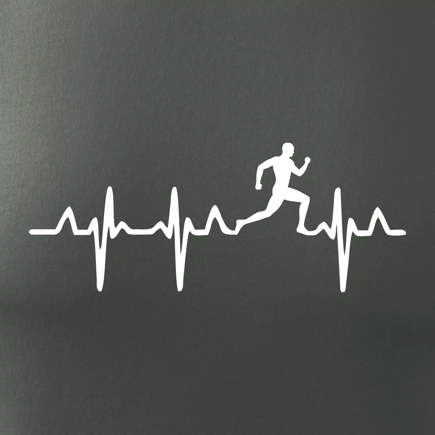 EKG běžec - muž