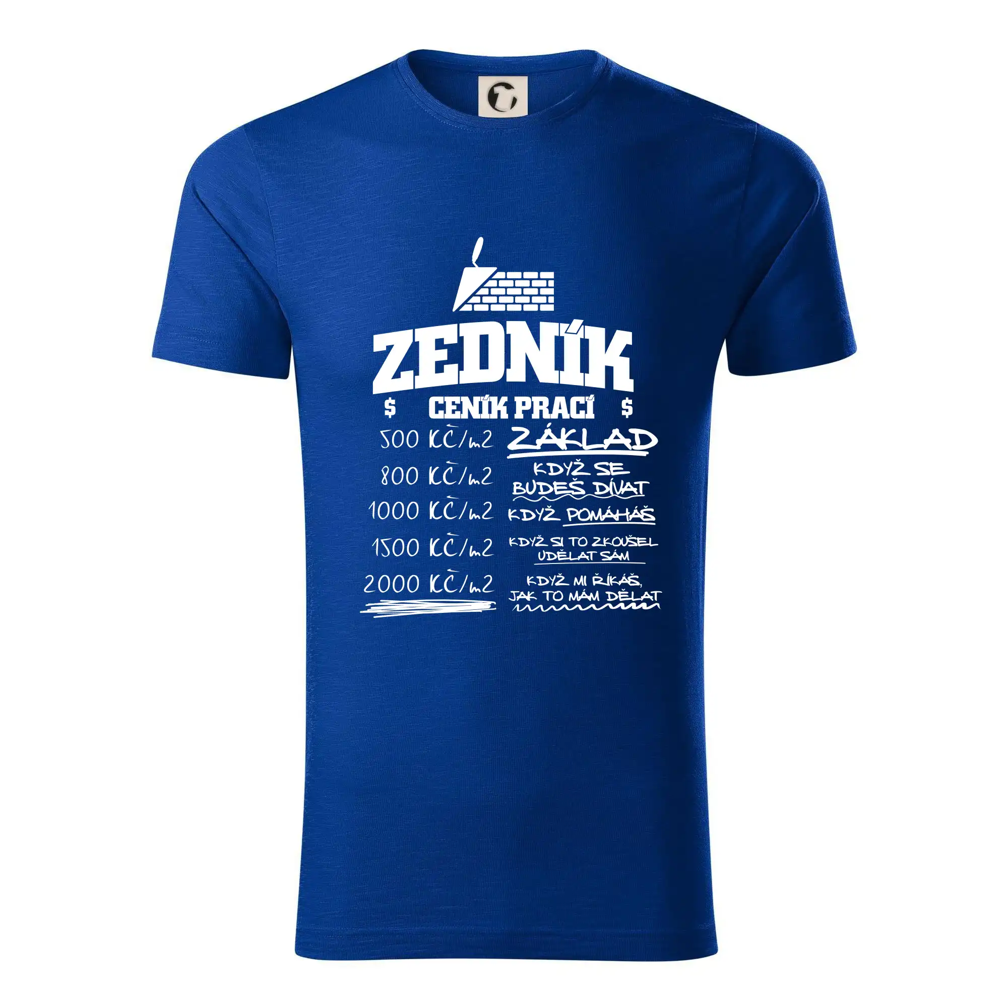 Ceník zedníka - cena za metr