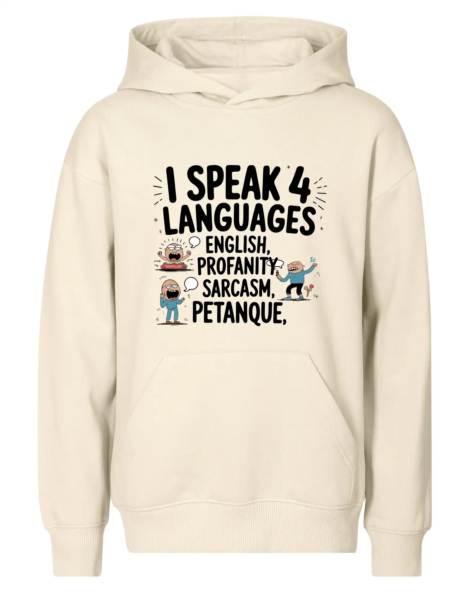 I speak 4 language - Petanque
