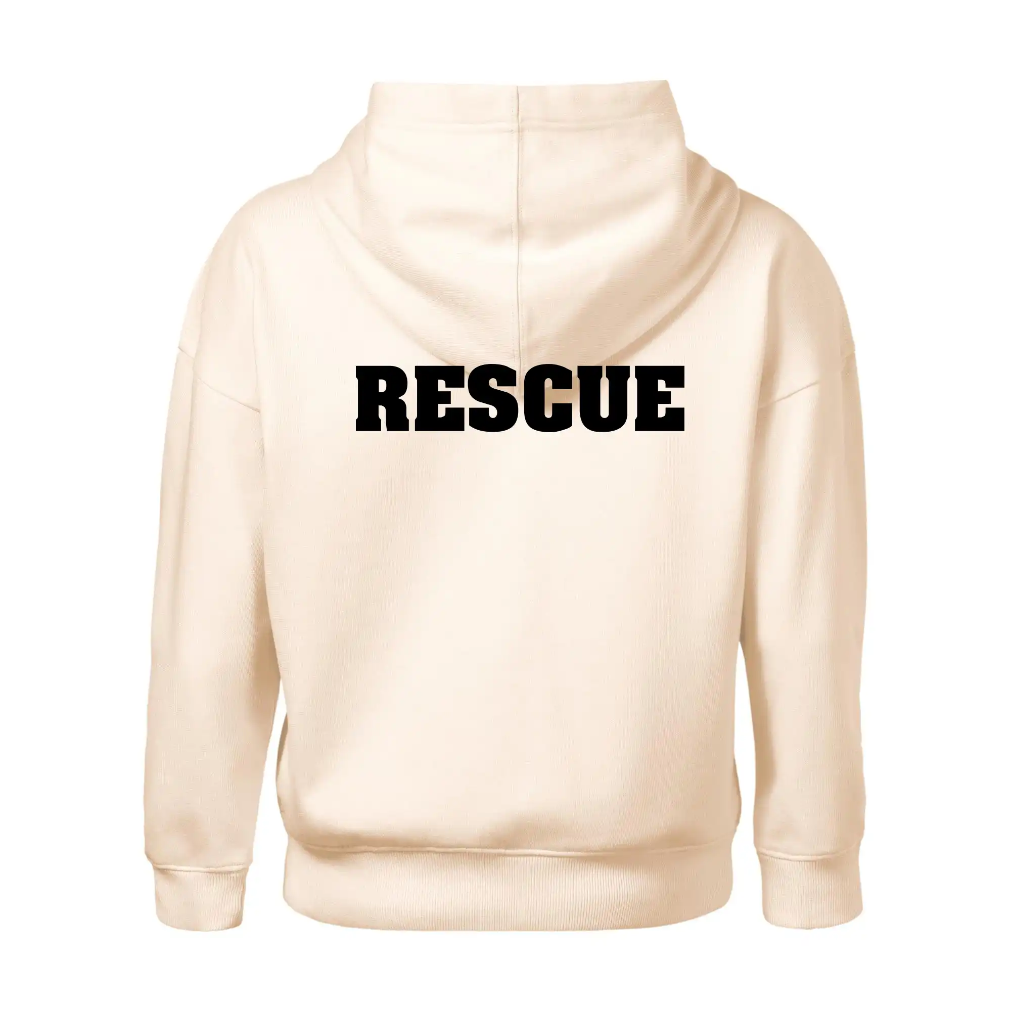 Rescue - Hvězda na prsu +  nápis na zádech