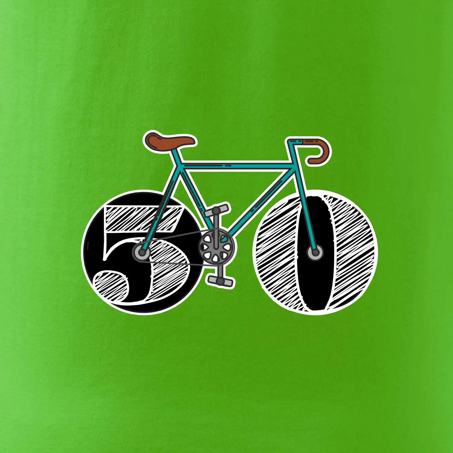 Narozeniny 50 let na kole