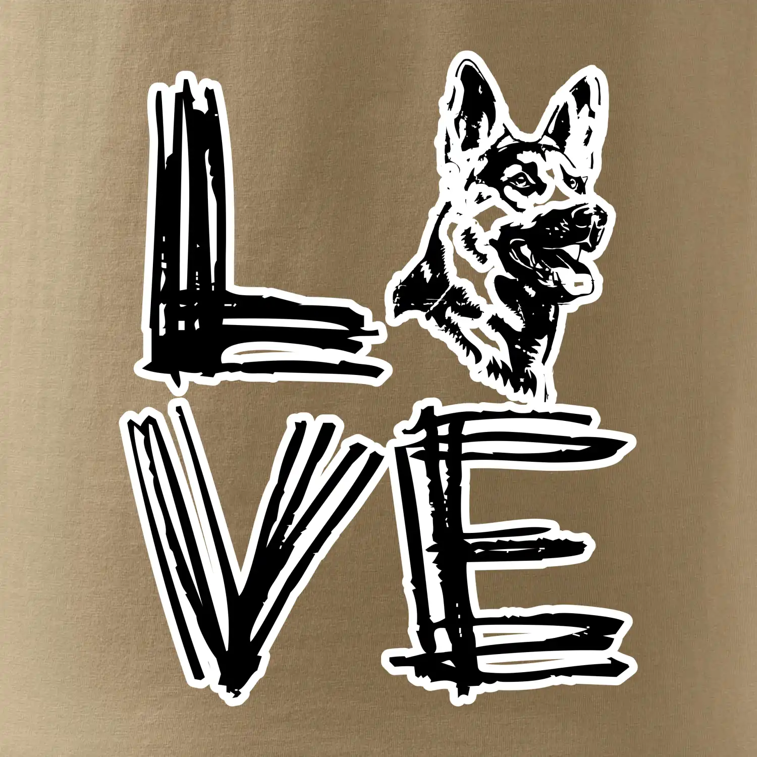 Německý ovčák love