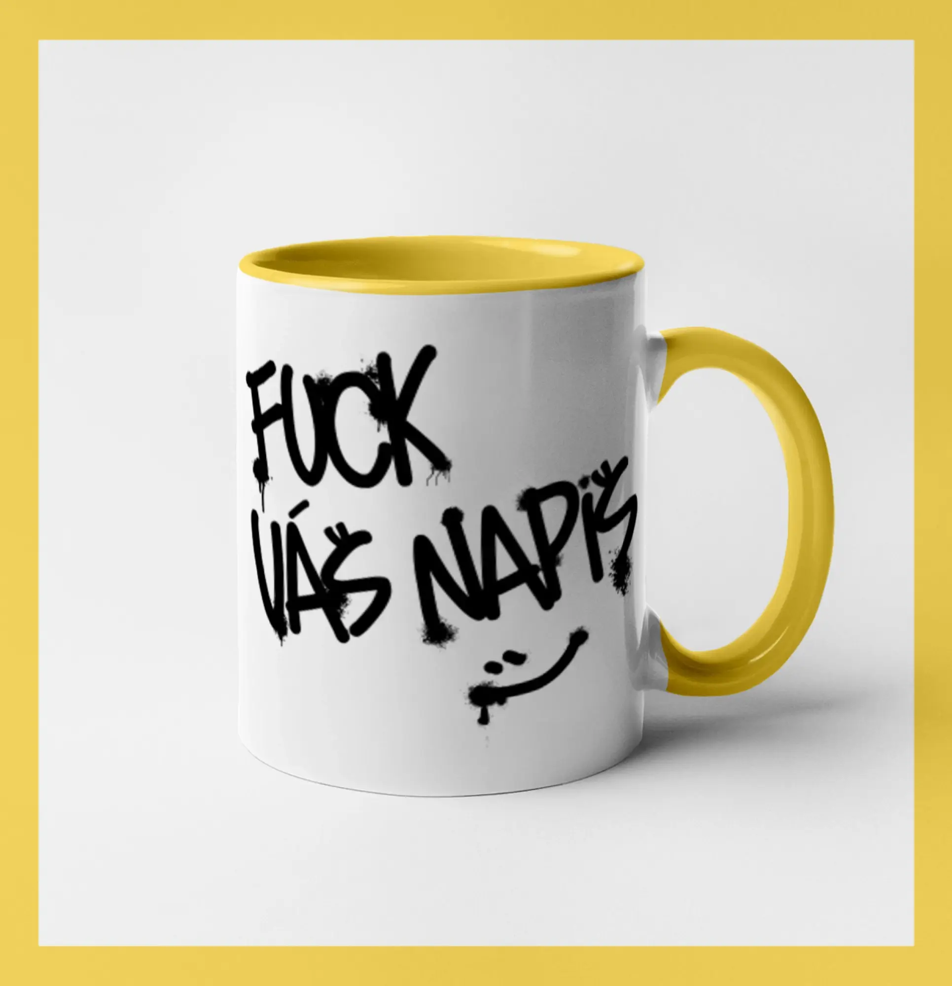 Fu*k Váš nápis