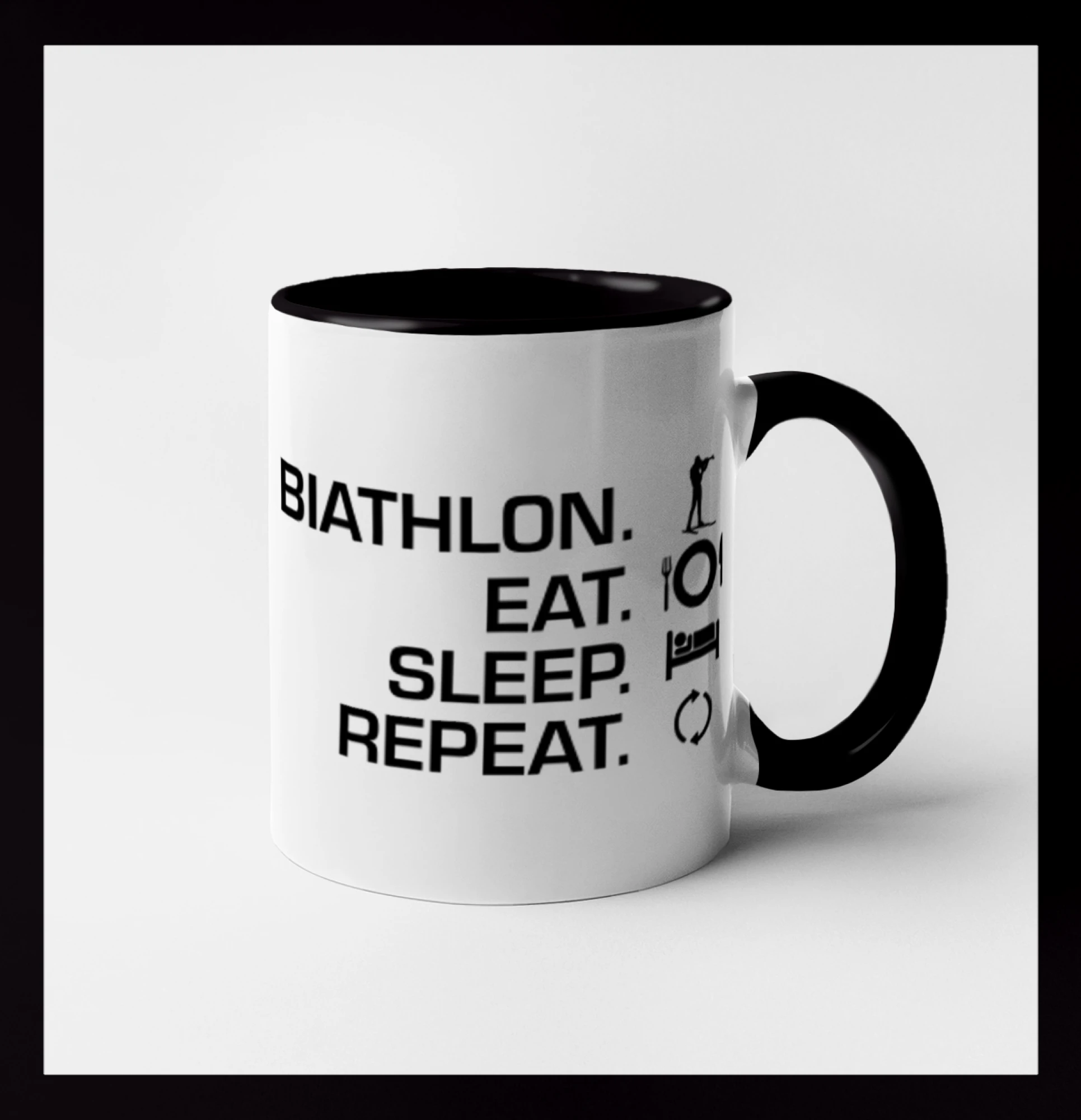 Biathlon Eat Sleep Repeat