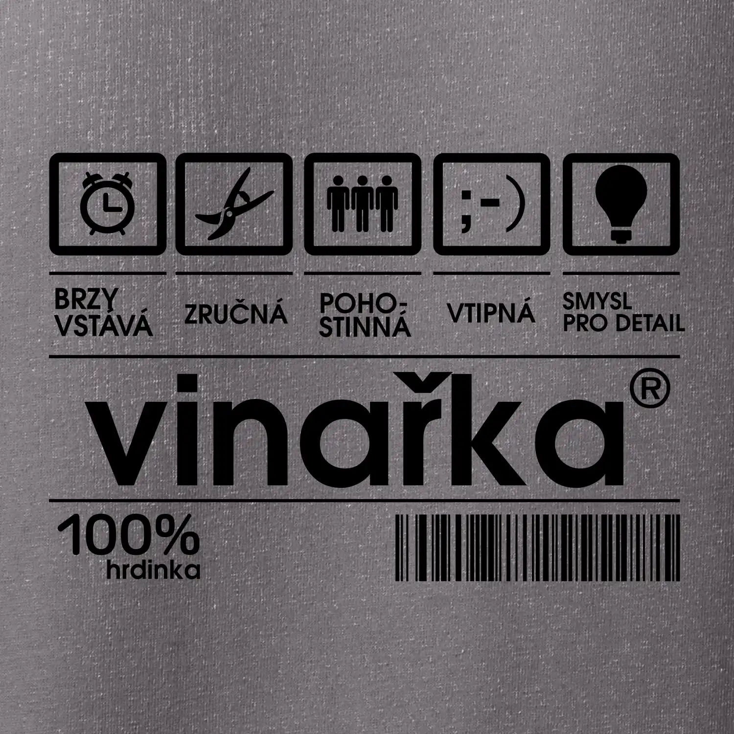 Čárový kód vinařka