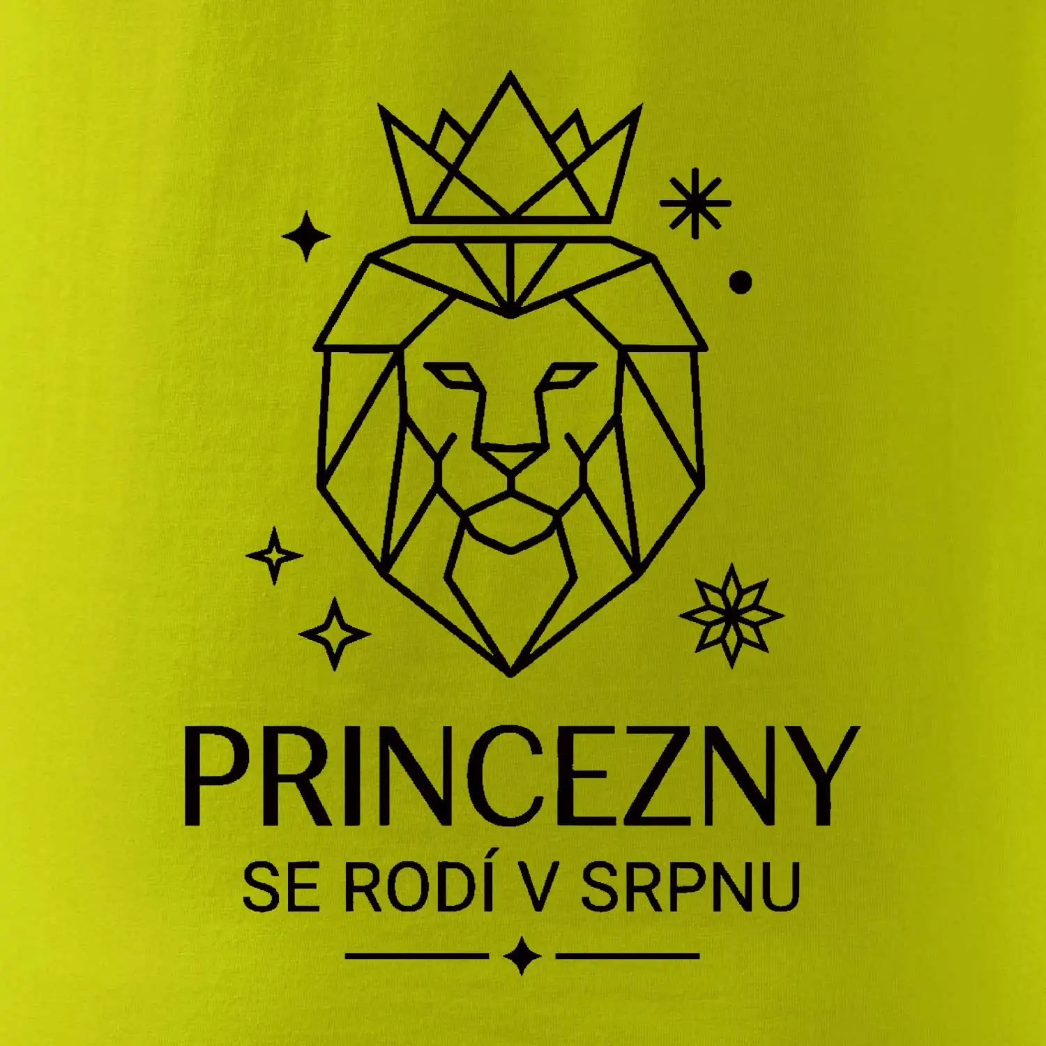Velký lev - princezny se rodí v srpnu