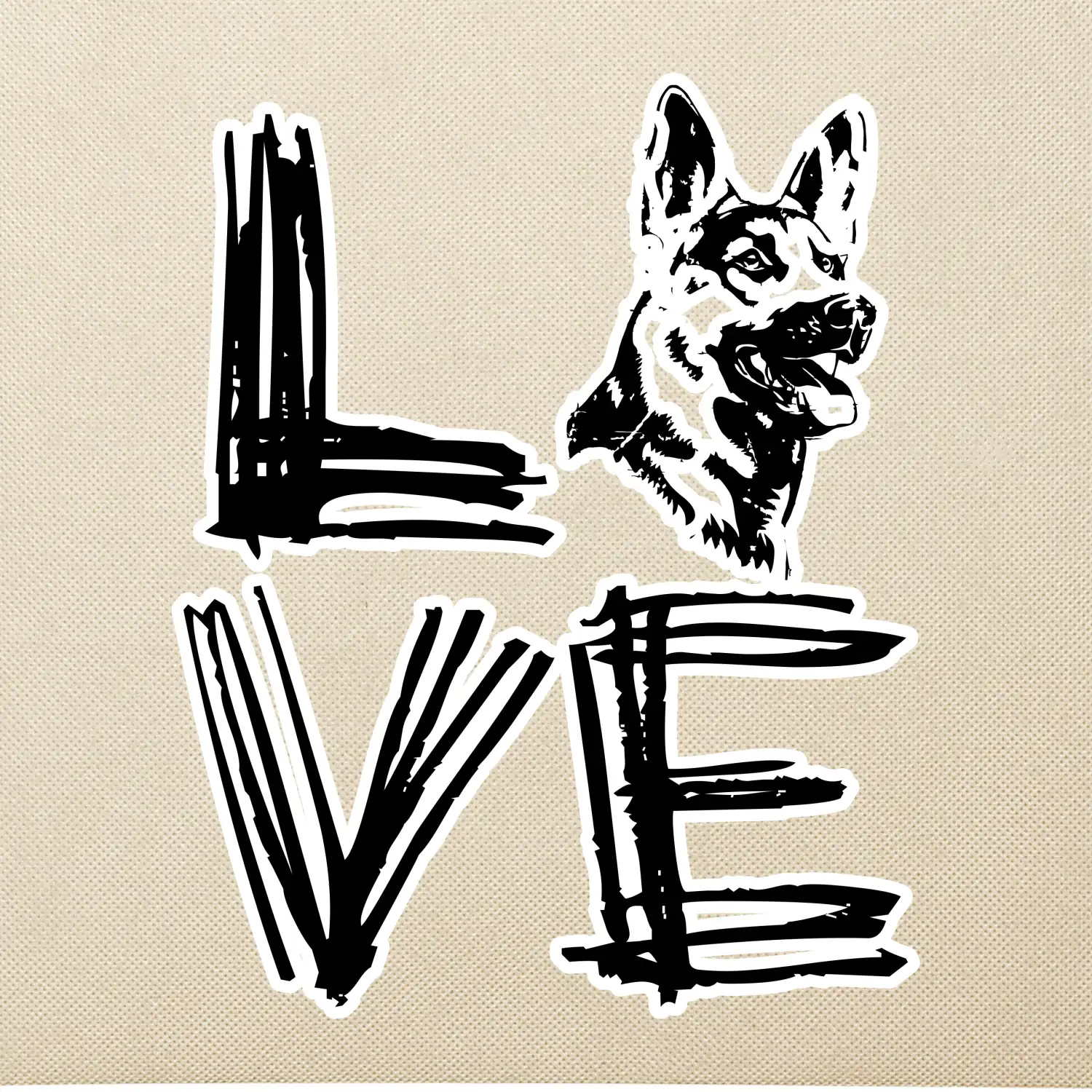 Německý ovčák love