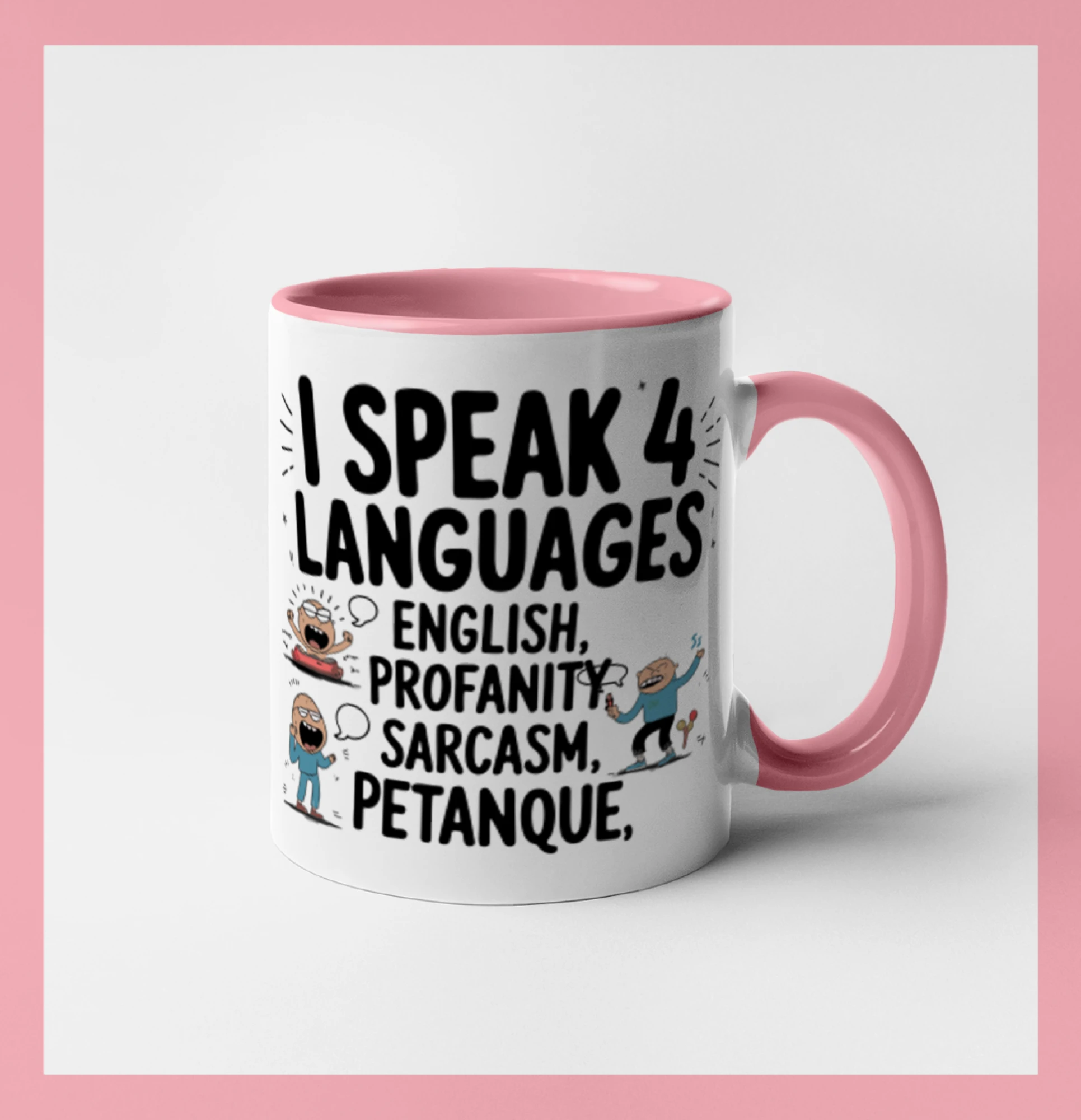 I speak 4 language - Petanque