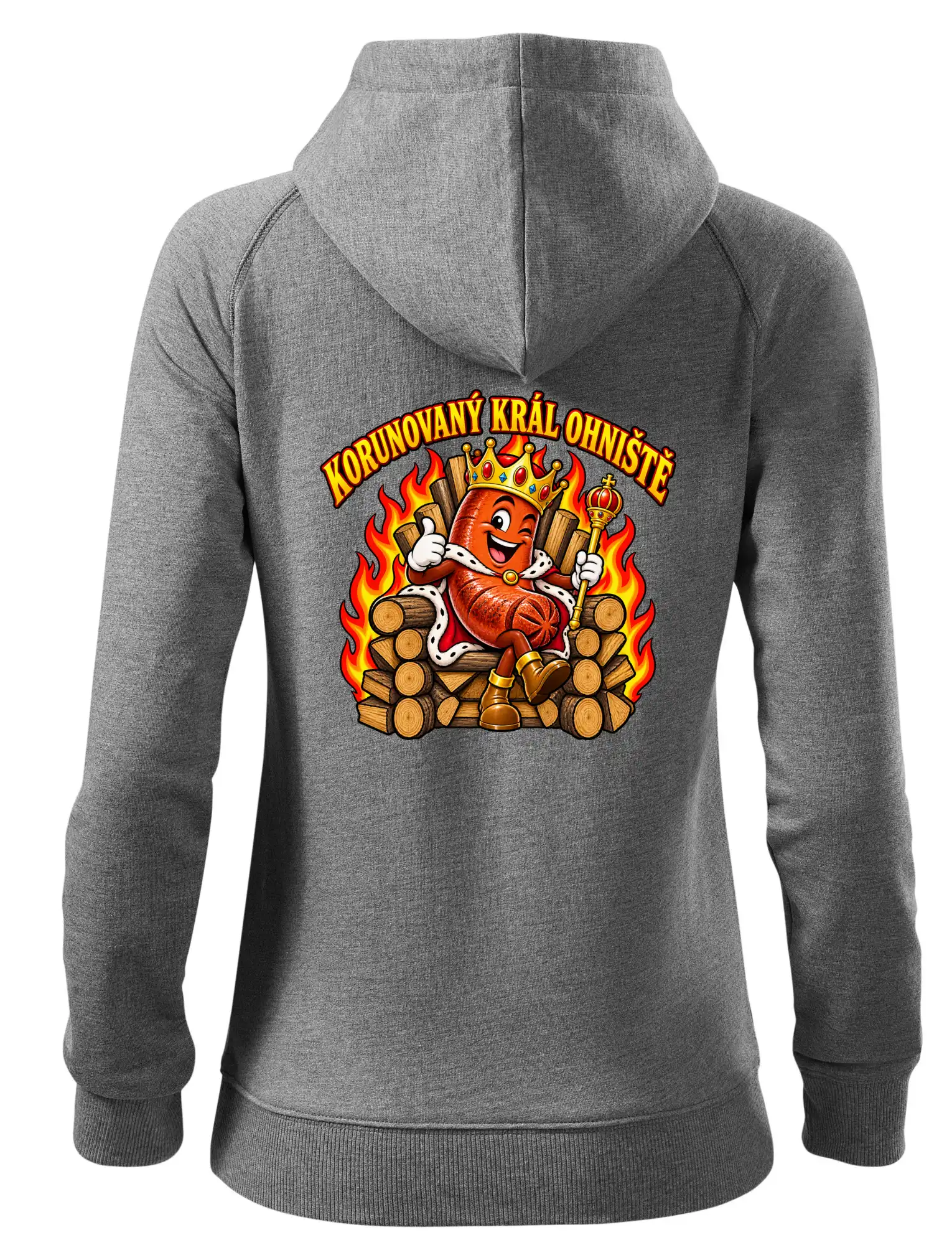 Korunovaný král ohniště