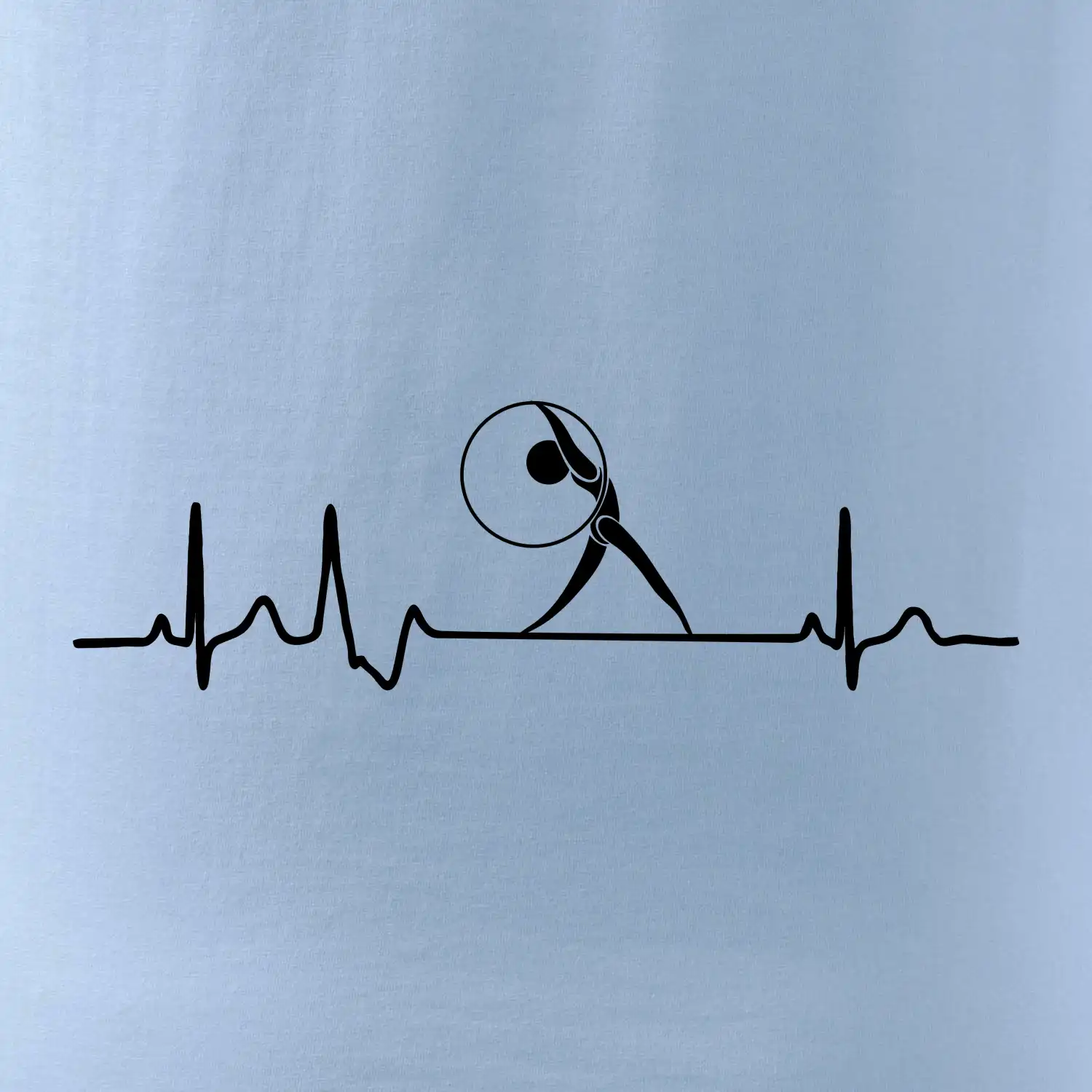 EKG moderní gymnastika obruč