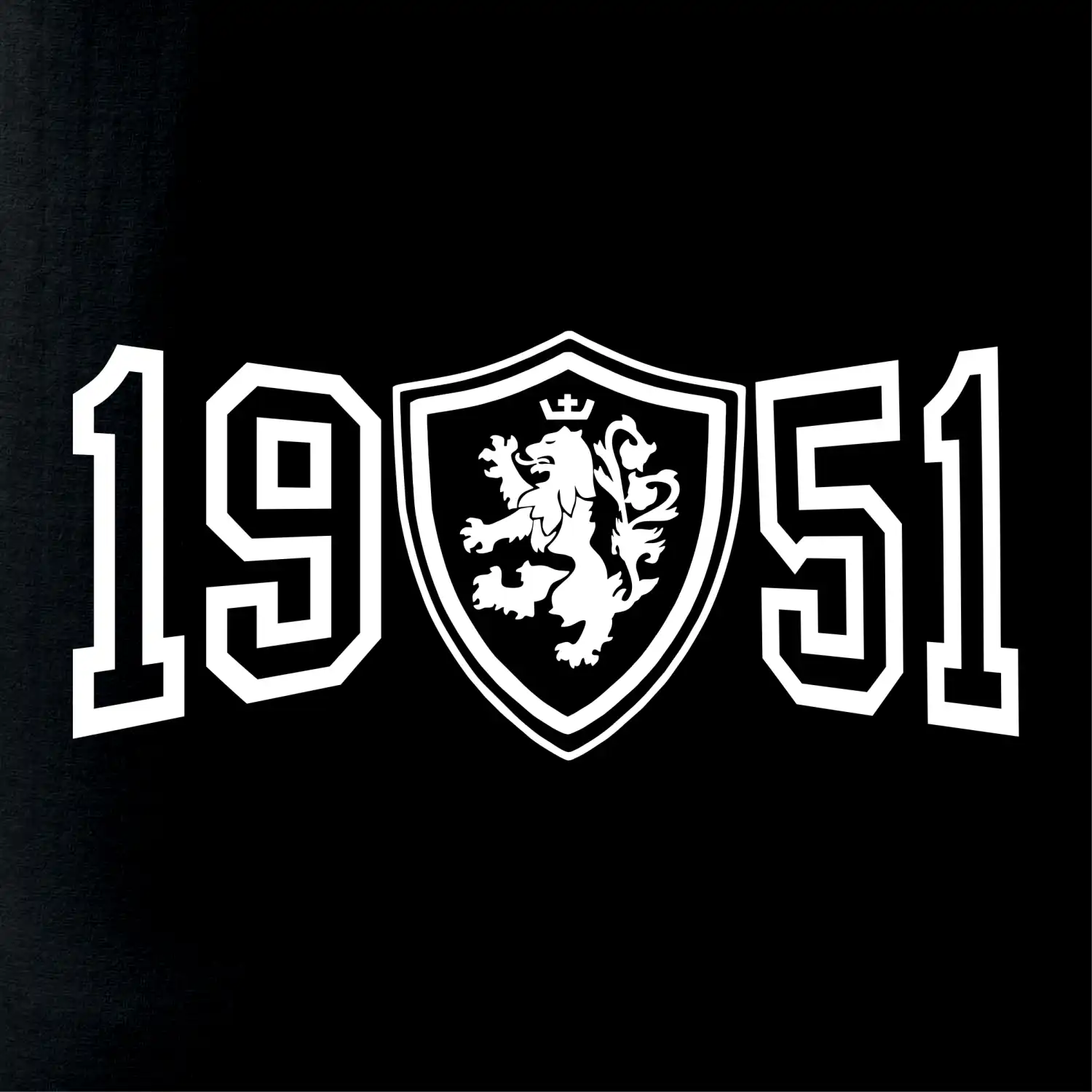 Narozeninový motiv - znak - 1951