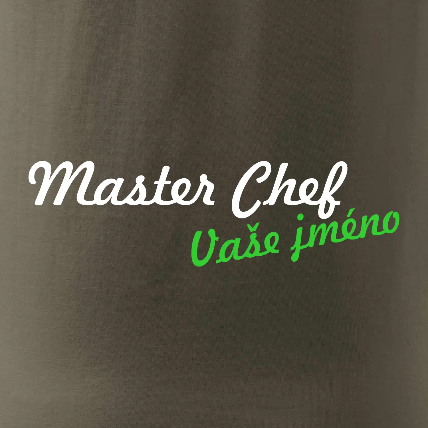 Master Chef - vlastní jméno