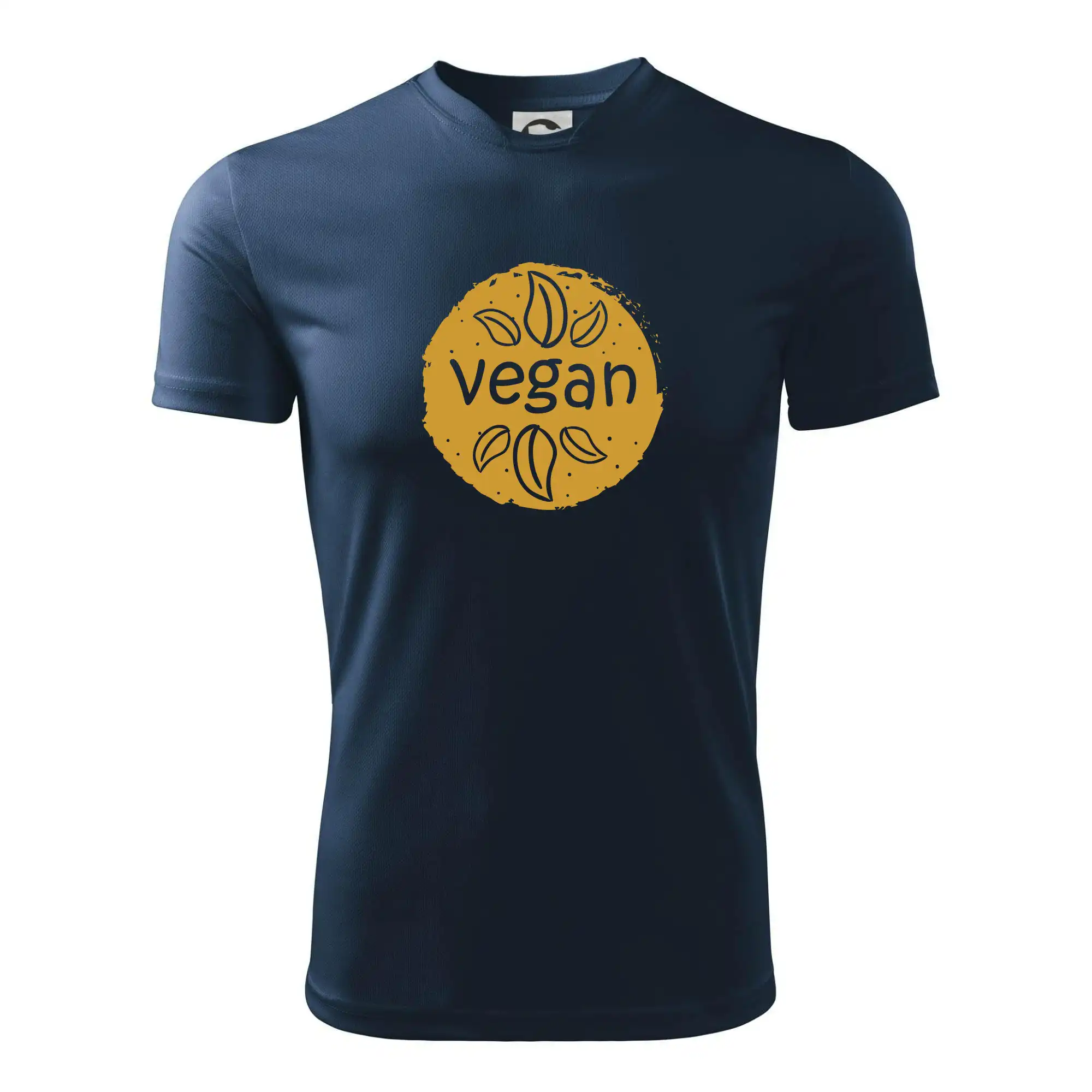 Vegan hnědá kruh
