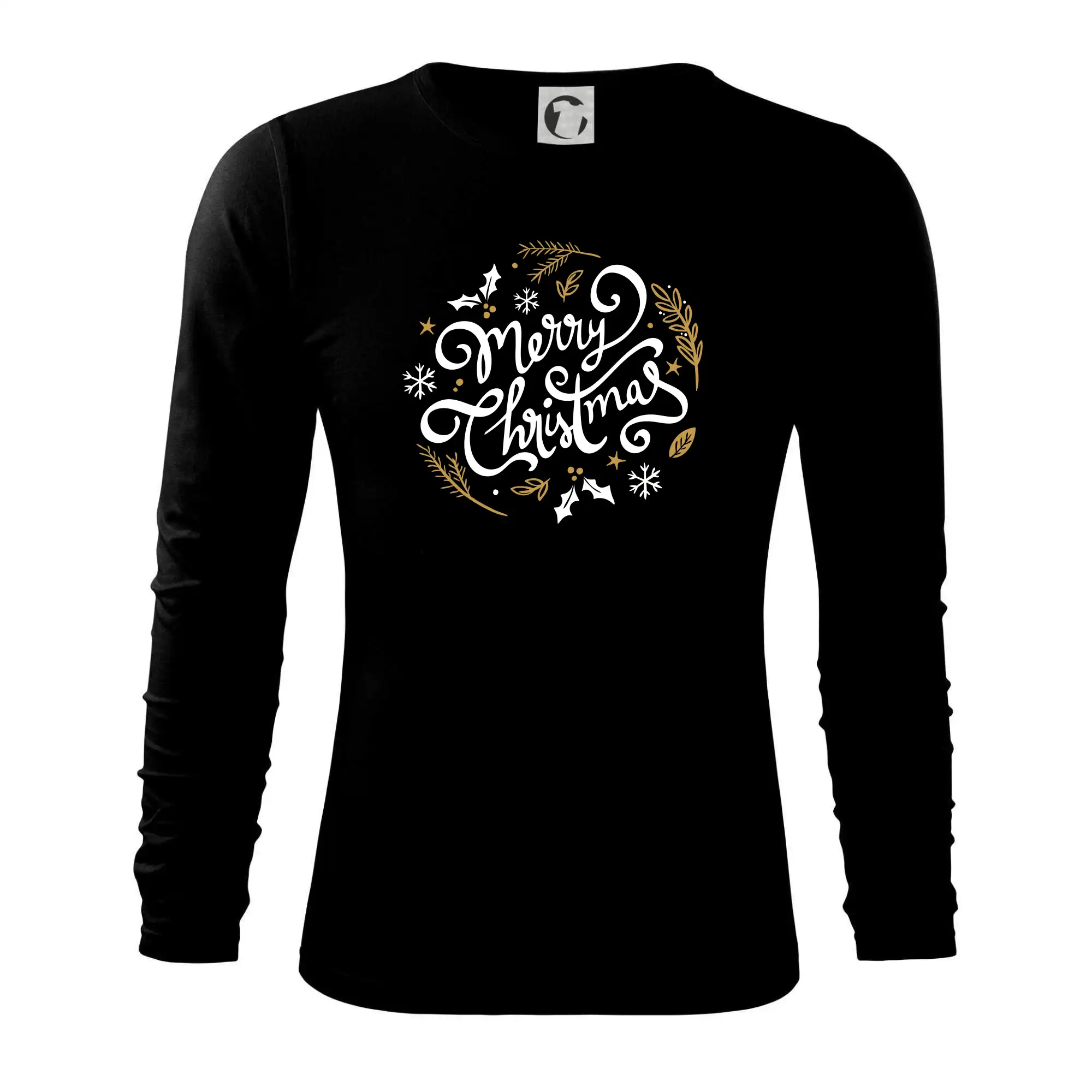 Merry christmas - nápis kulatý