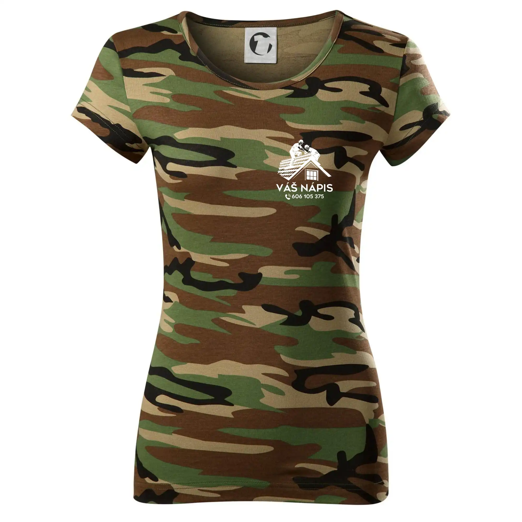 Tričko pro pokrývače - Dva dělníci