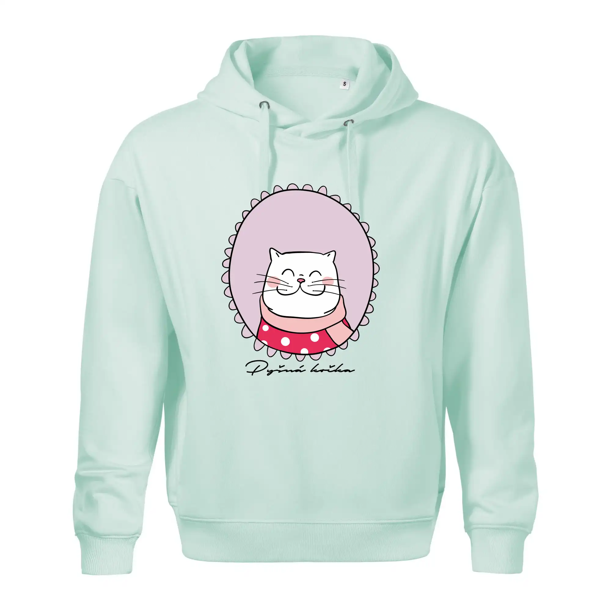 Pyšná kočka fialová